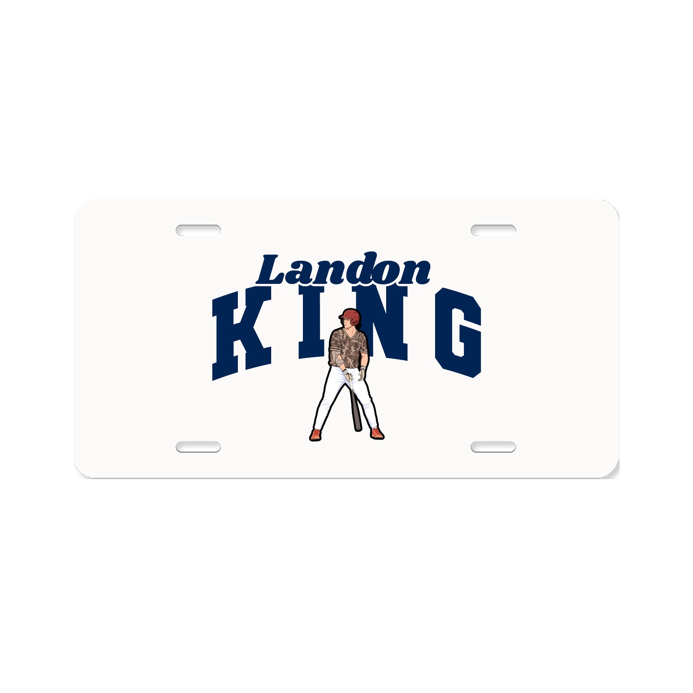 License Plate — Signature Arch in Classic
