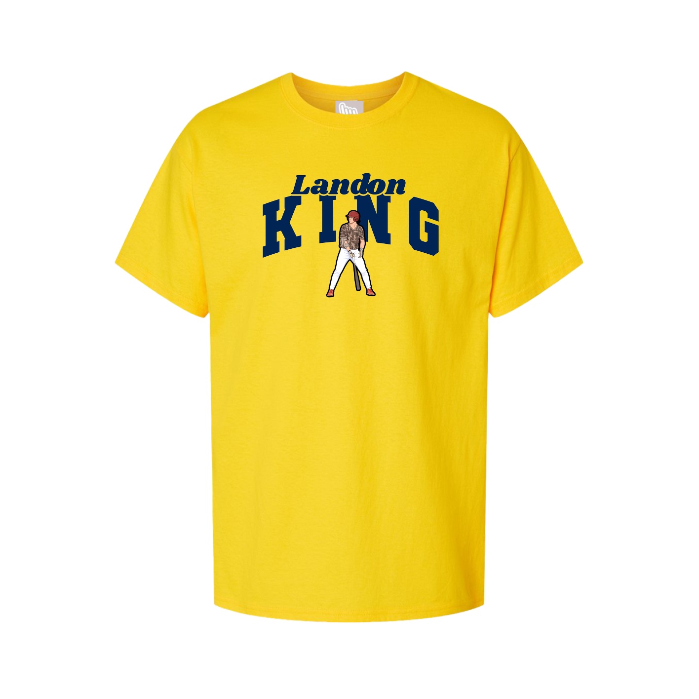 Youth Tee — Signature Arch in Gold