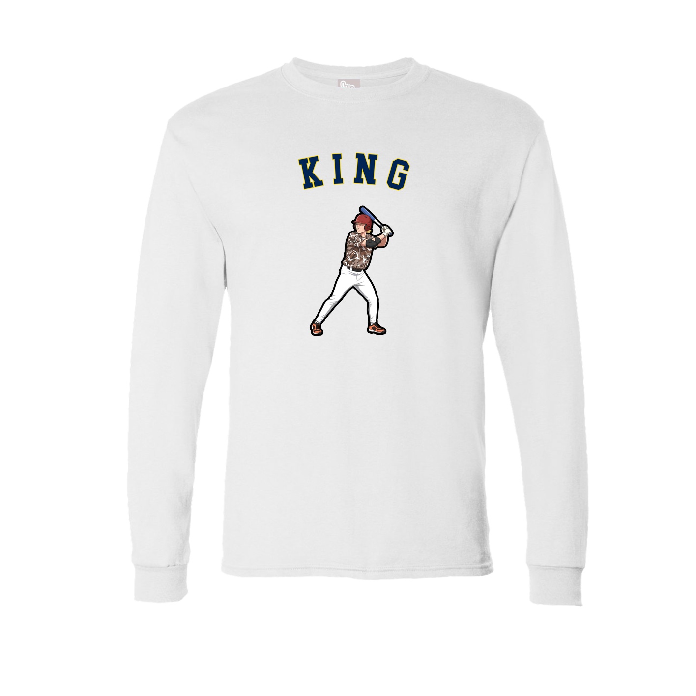 Long Sleeve Tee — Shirsey Arch in White