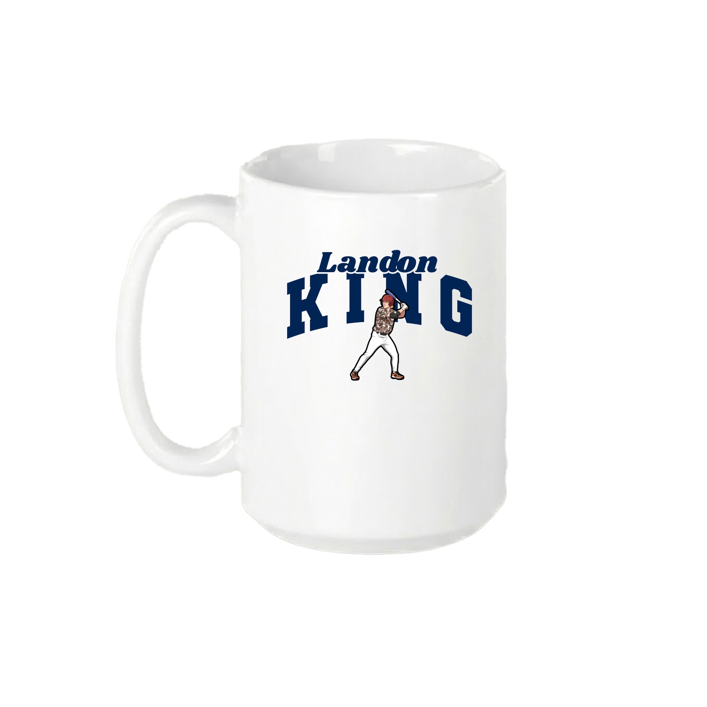 15oz Coffee Mug — Signature Arch in White