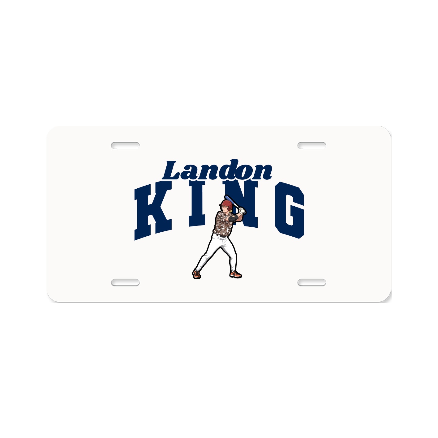 License Plate — Signature Arch in Classic