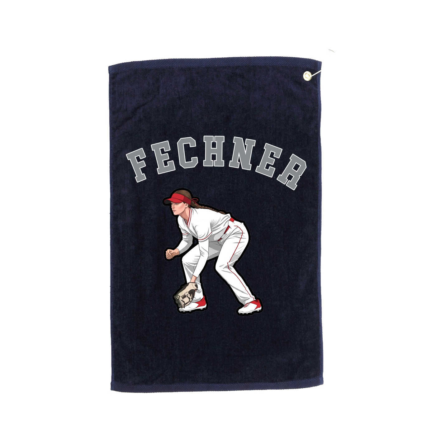 Golf Towel — Shirsey Arch in Navy