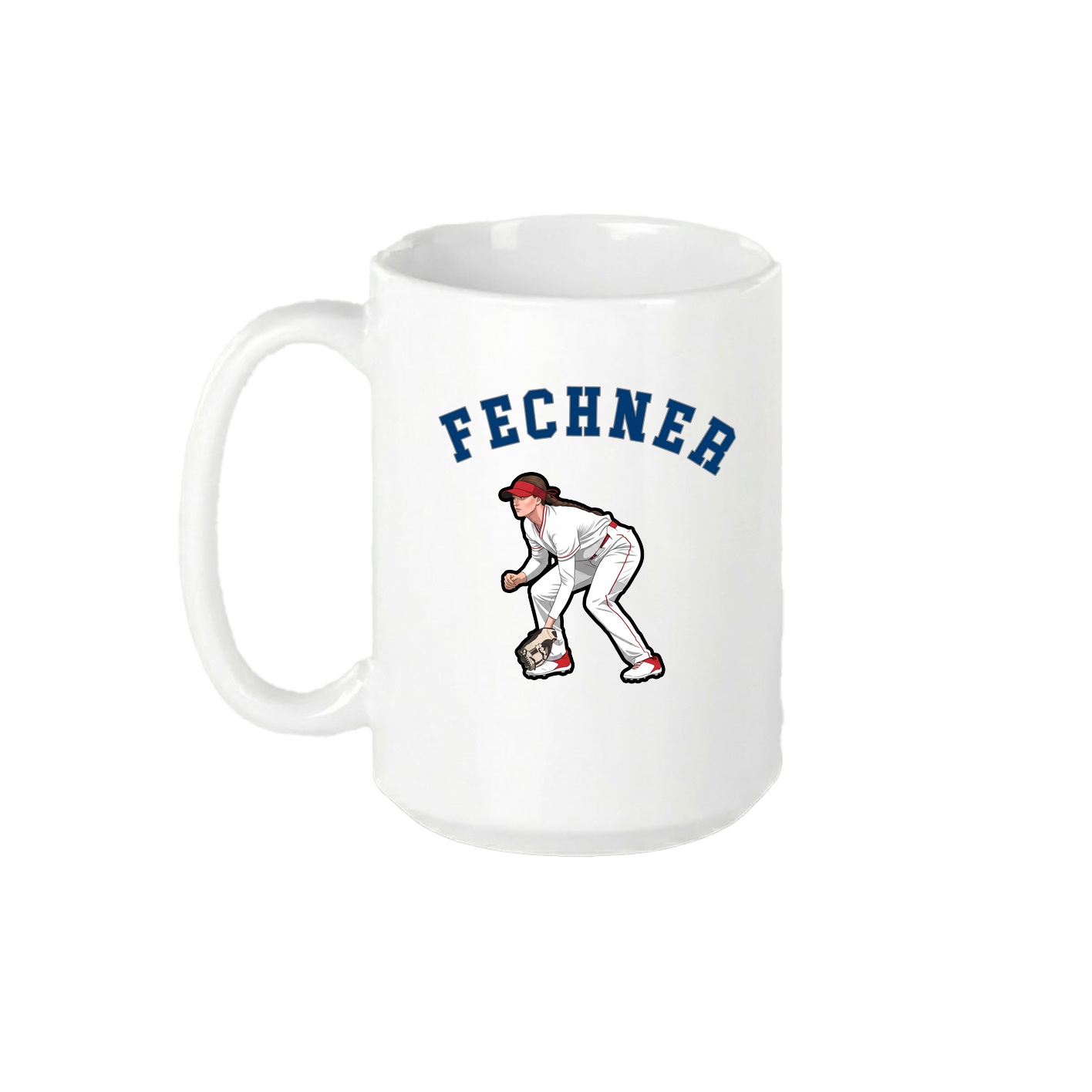 15oz Coffee Mug — Shirsey Arch in White