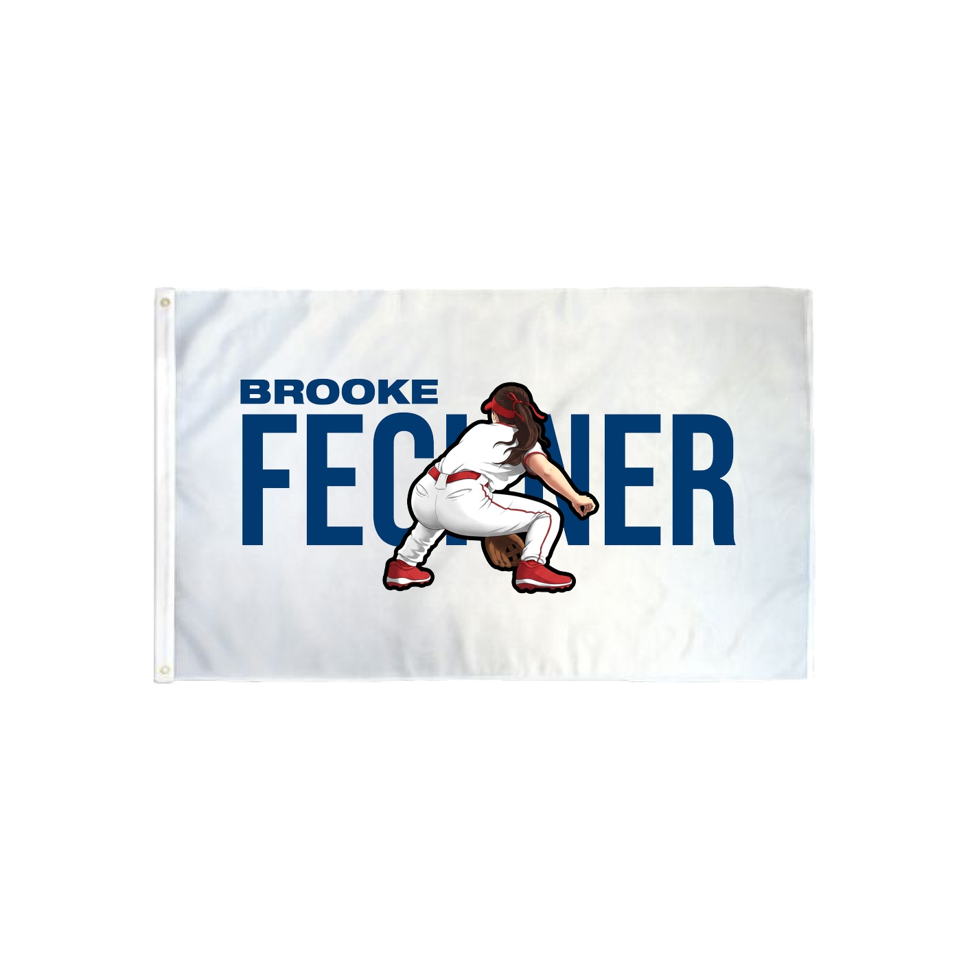 3x5 Flag — Player Name in Classic