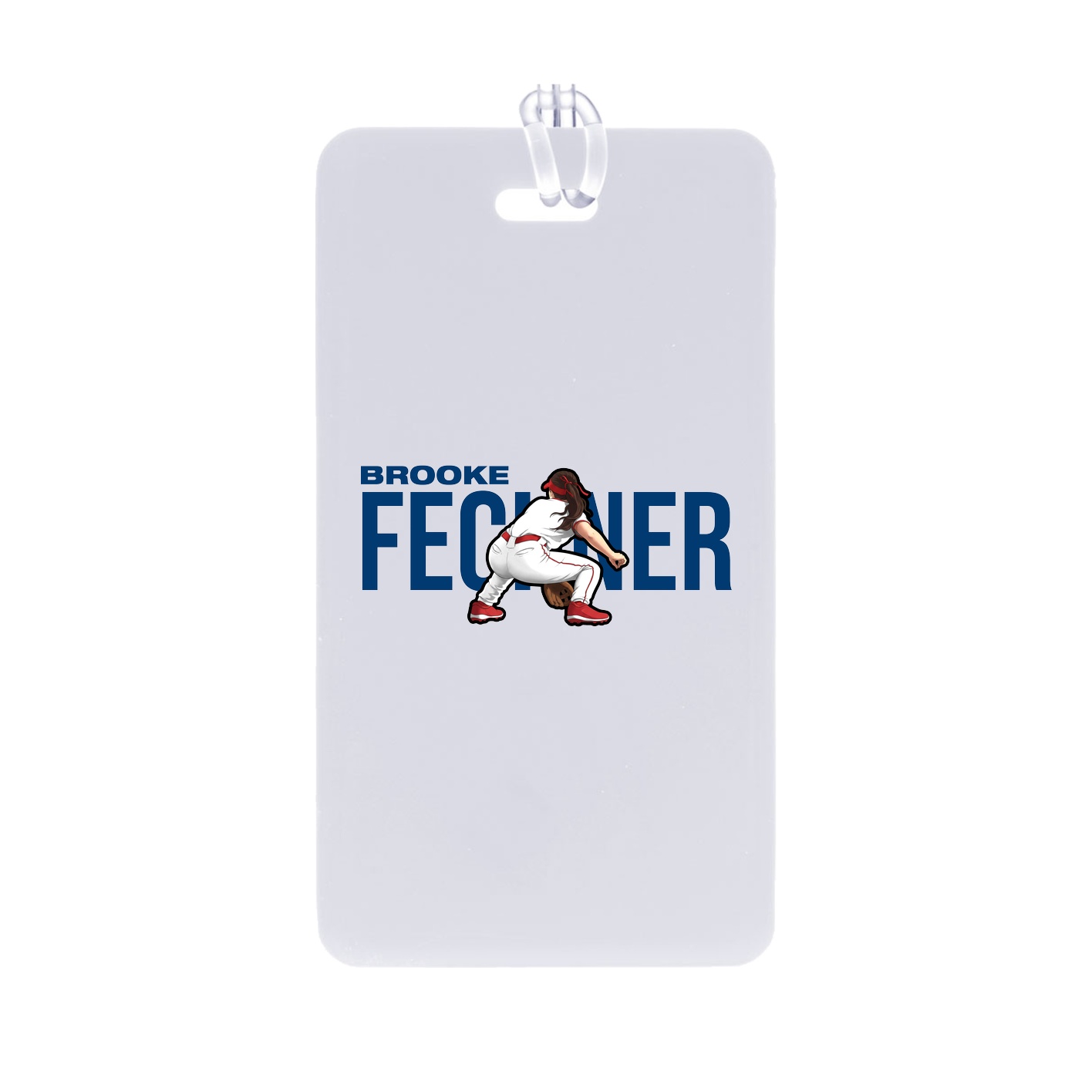 Bag Tag — Player Name in Classic