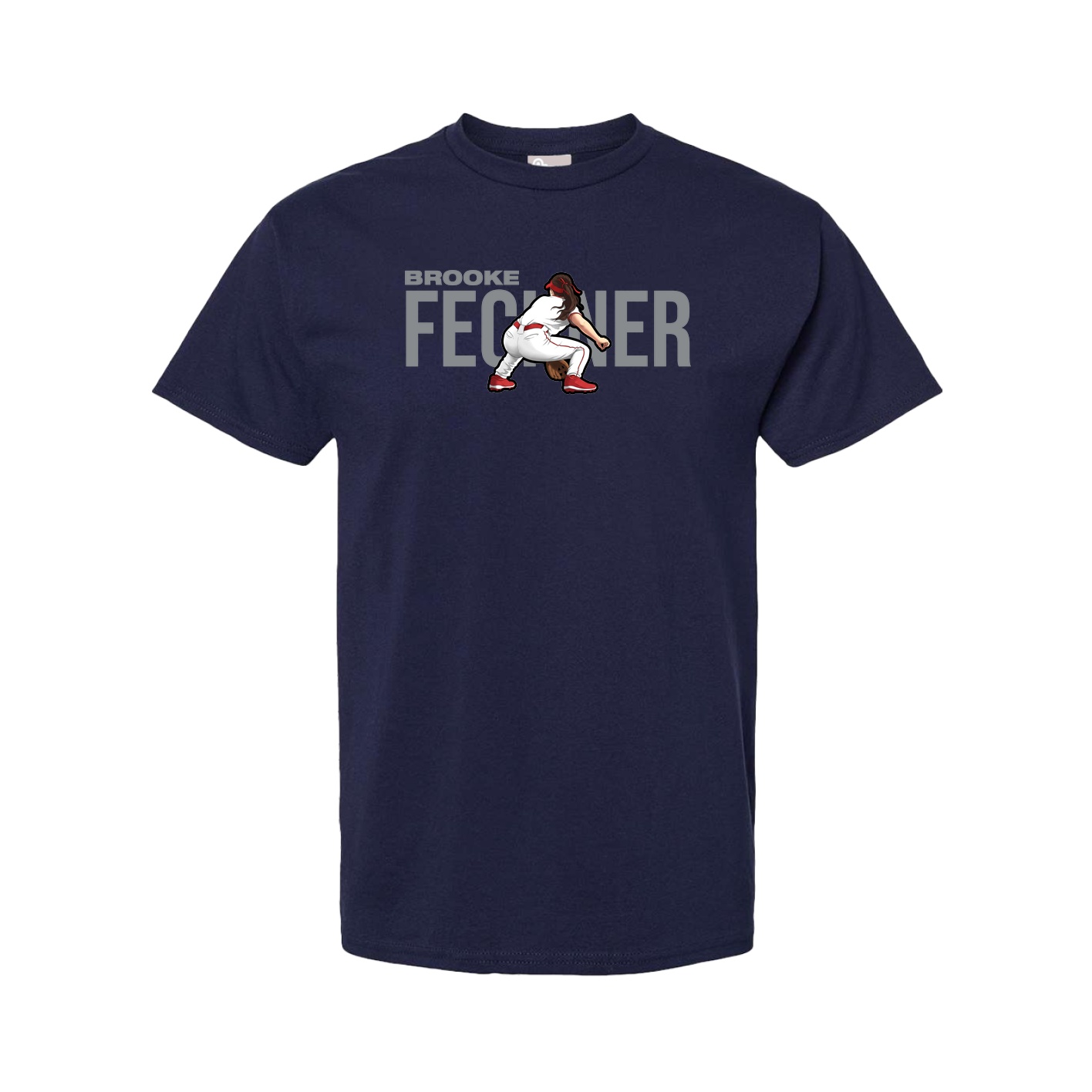 Tee — Player Name in Navy