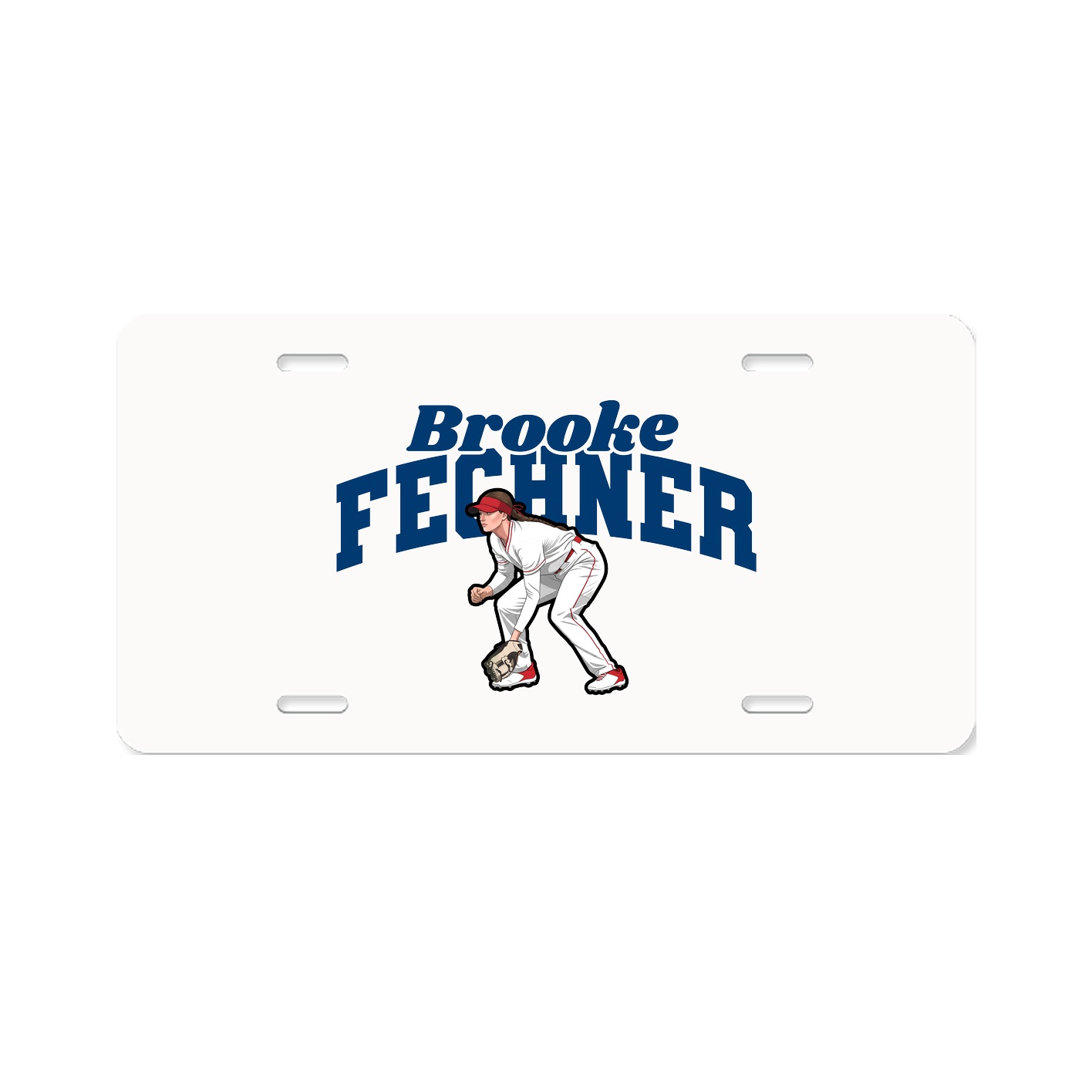 License Plate — Signature Arch in Classic