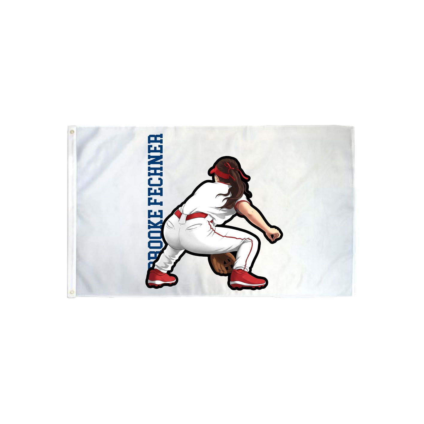 3x5 Flag — Name Vertical in Classic