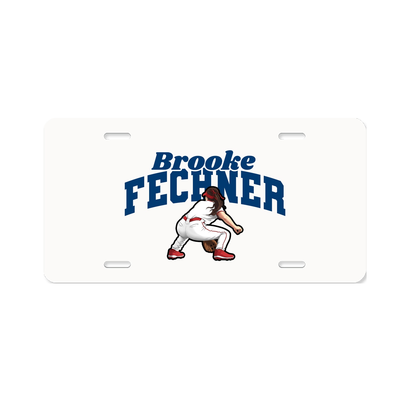 License Plate — Signature Arch in Classic