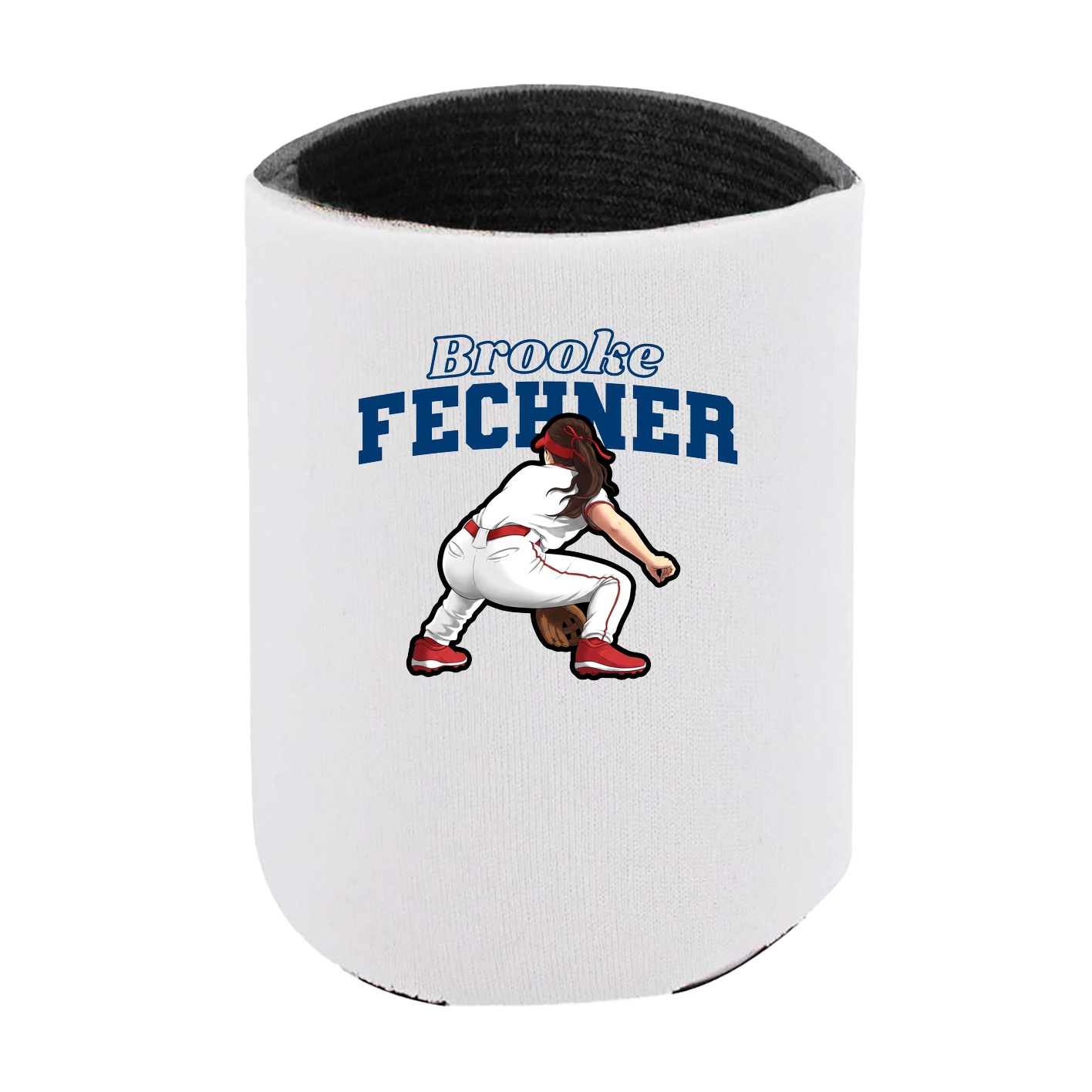 Can Holder — Name Arch in White