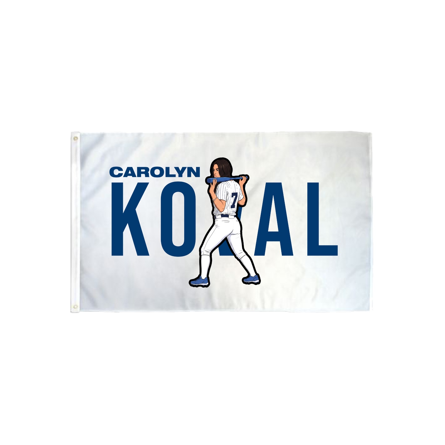 3x5 Flag — Player Name in Classic