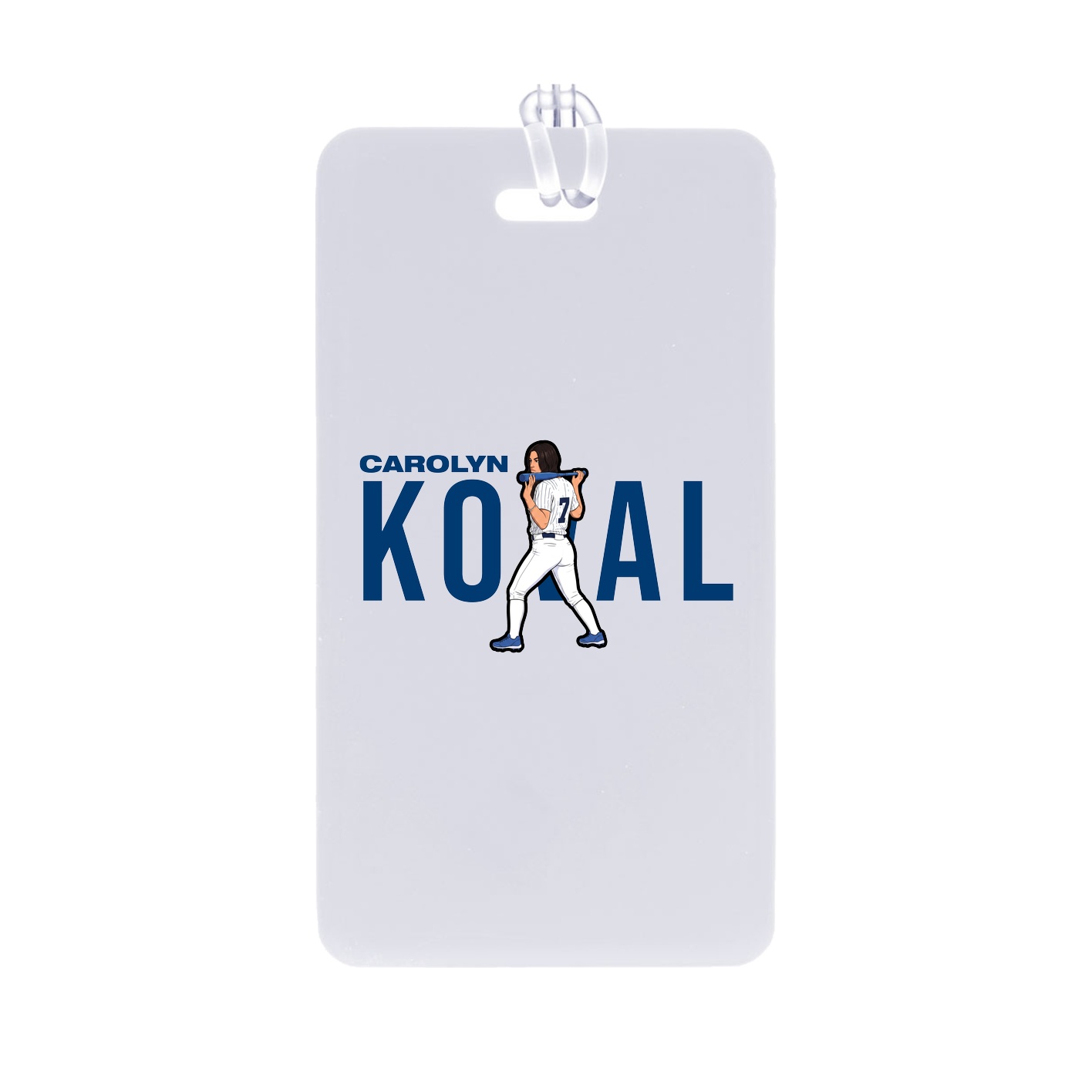 Bag Tag — Player Name in Classic