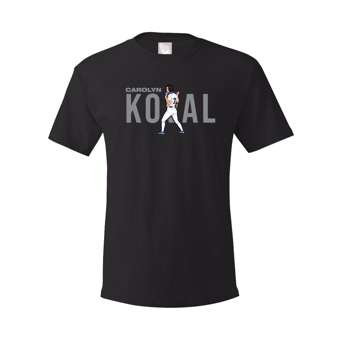 Youth Tee — Player Name in Black