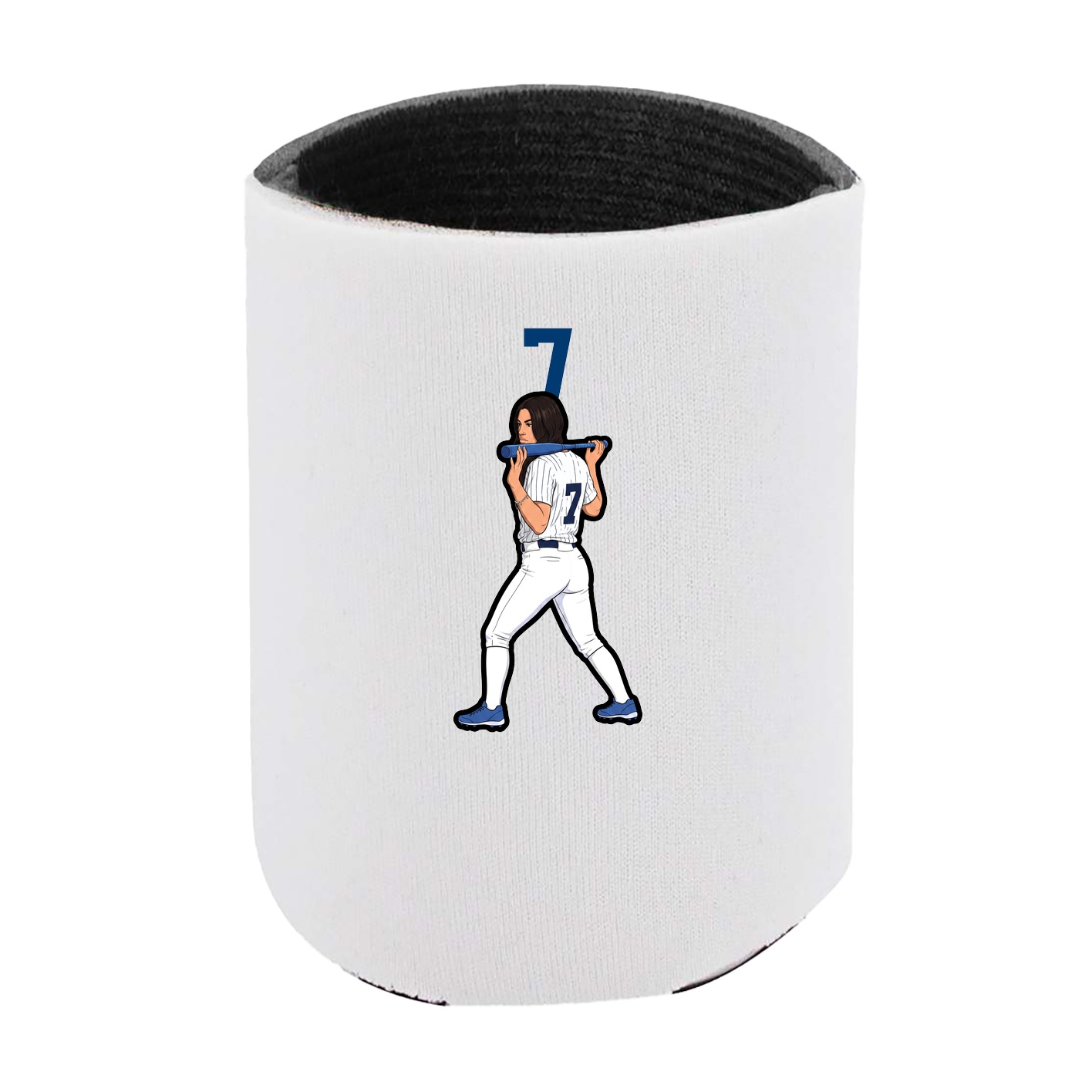 Can Holder — Number Top in White