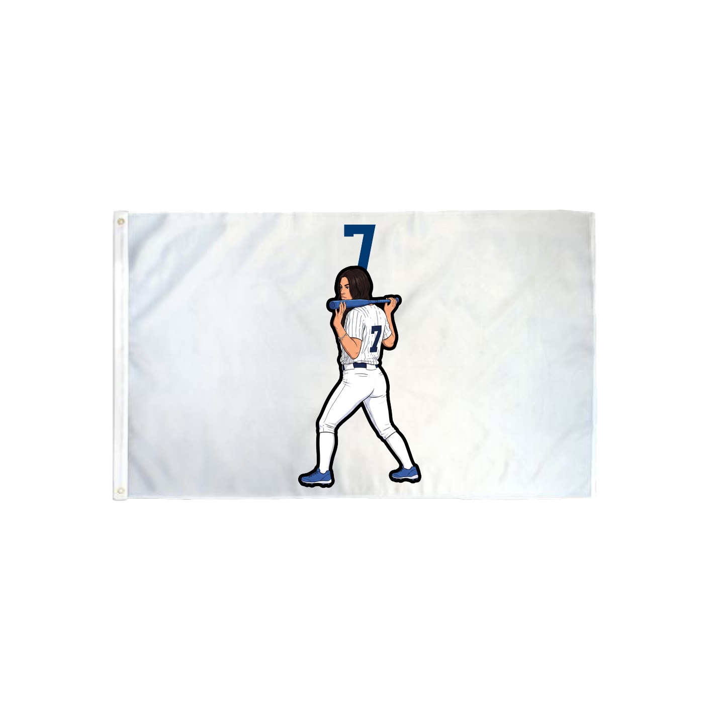 3x5 Flag — Number Top in Classic