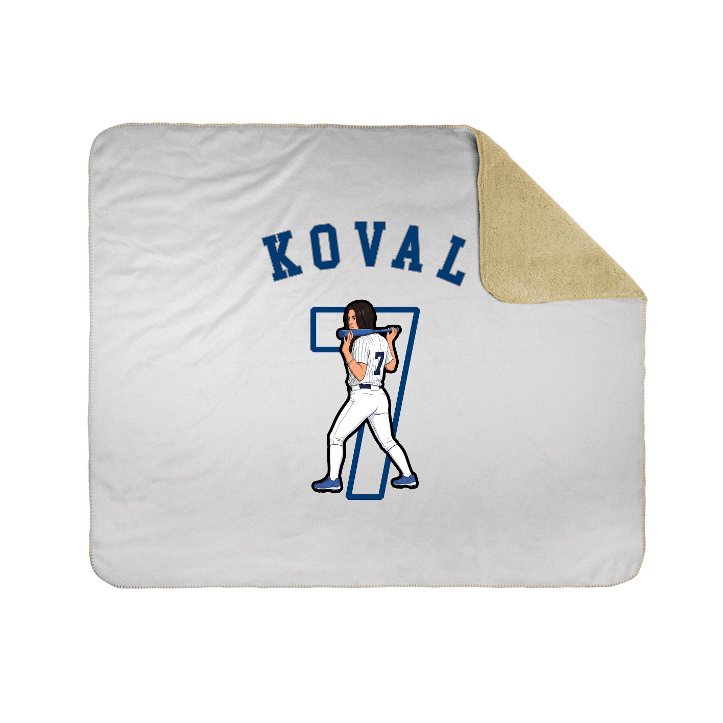 Throw Blanket — Shirsey Arch in White