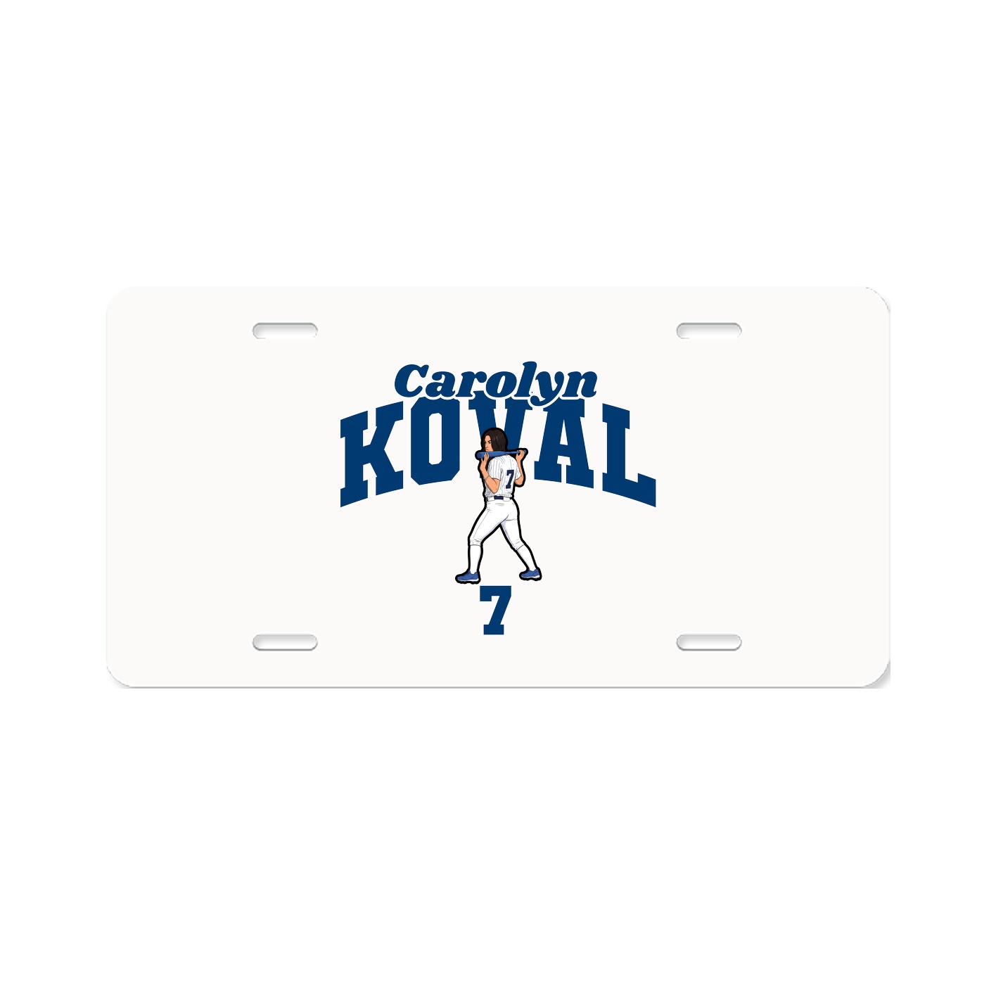License Plate — Signature Arch in Classic
