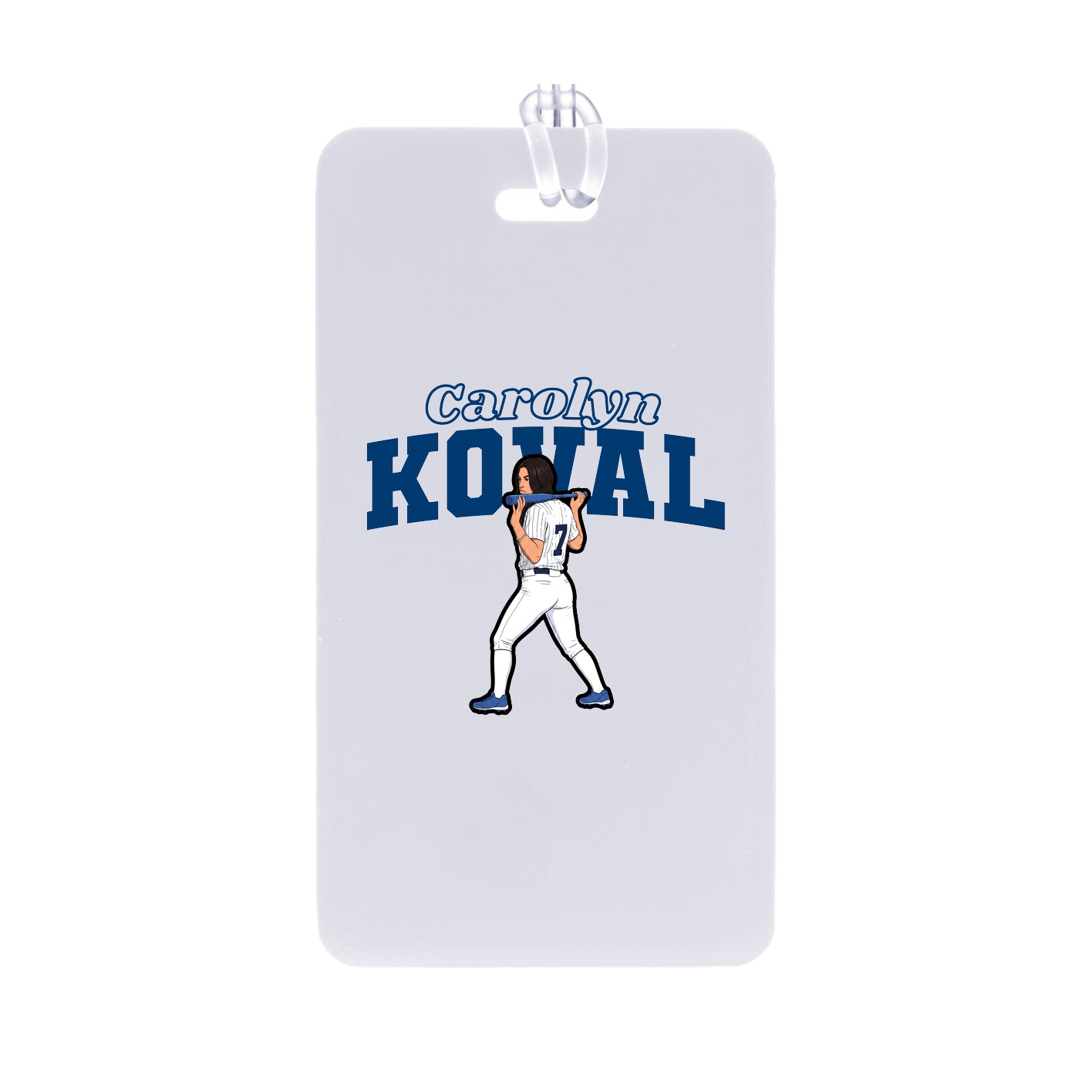 Bag Tag — Name Arch in Classic