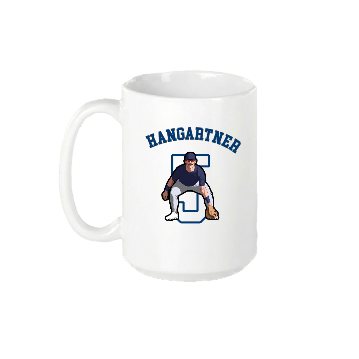 15oz Coffee Mug — Shirsey Arch in White