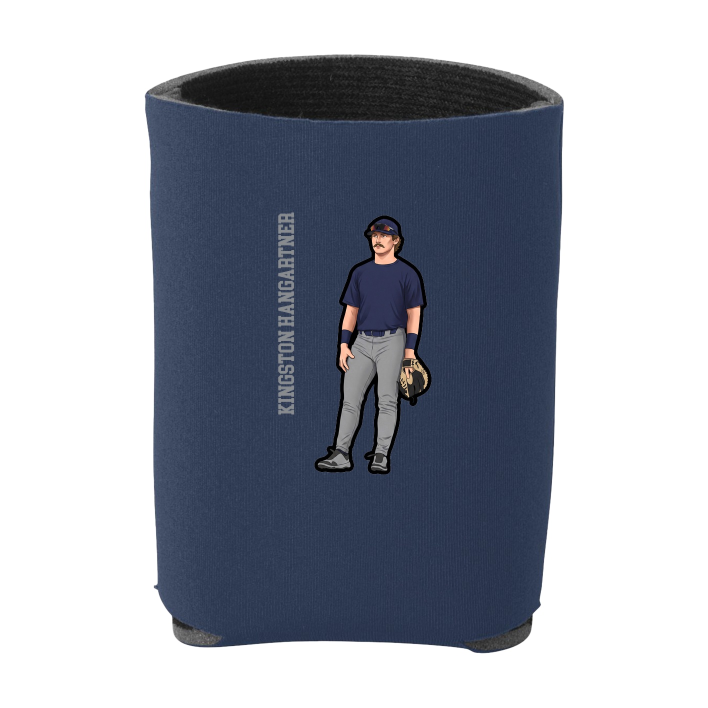 Can Holder — Name Vertical in Navy