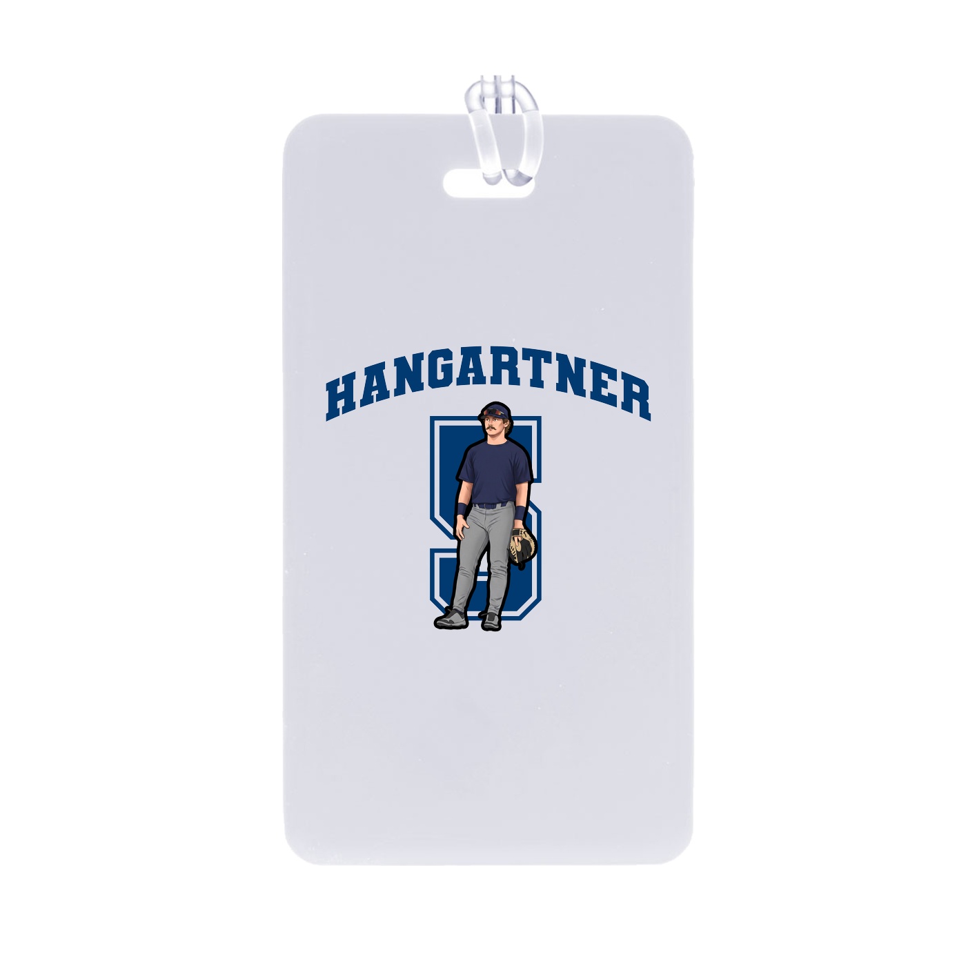 Bag Tag — Number in Classic