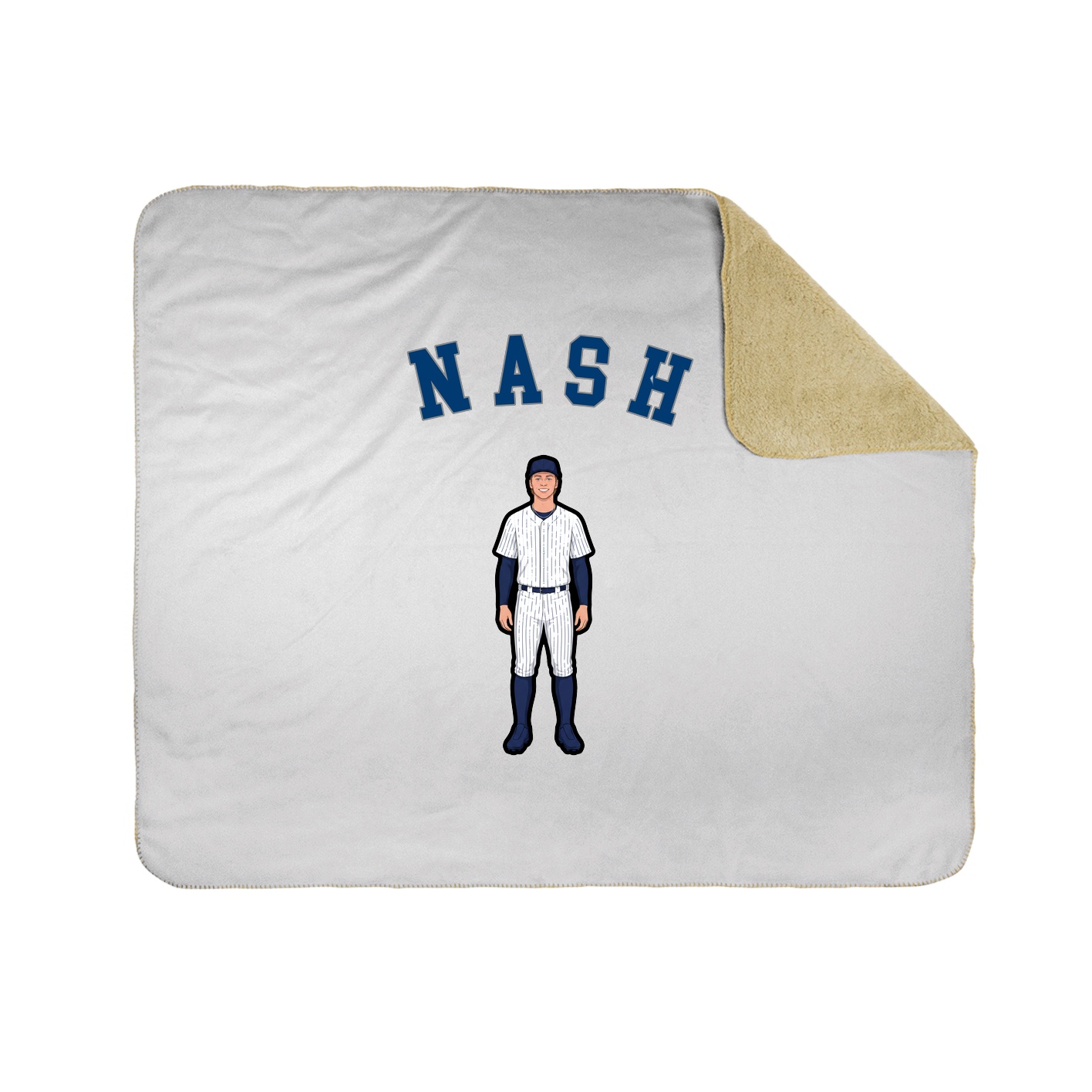 Throw Blanket — Shirsey Arch in White