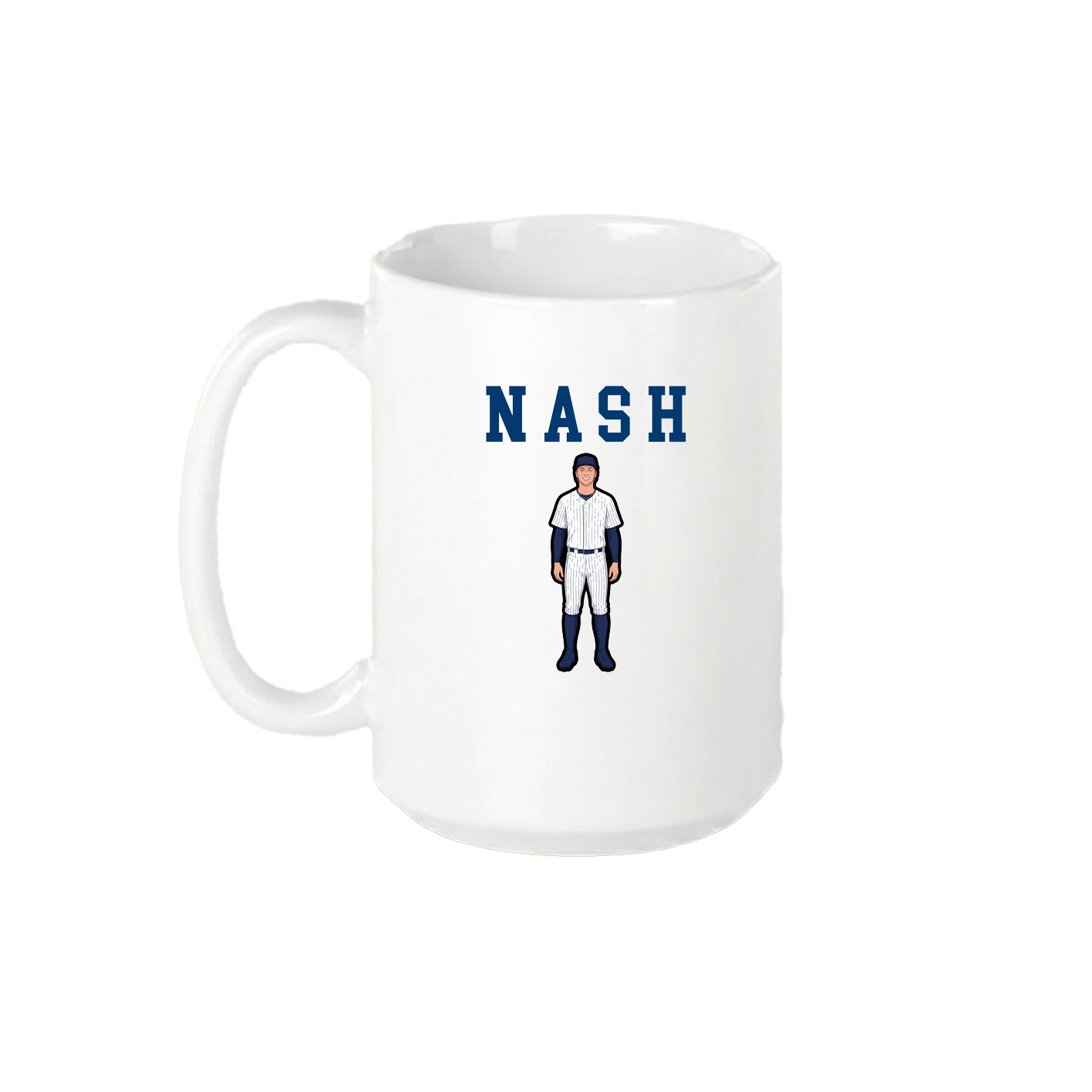 15oz Coffee Mug — Shirsey in White