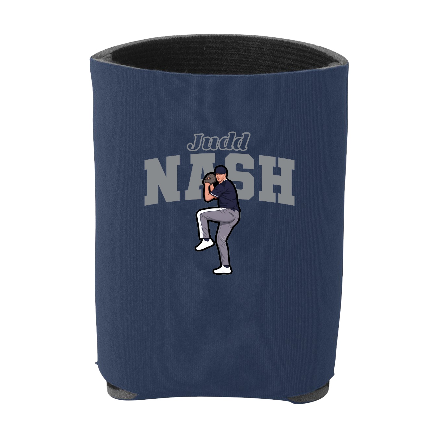 Can Holder — Name Arch in Navy