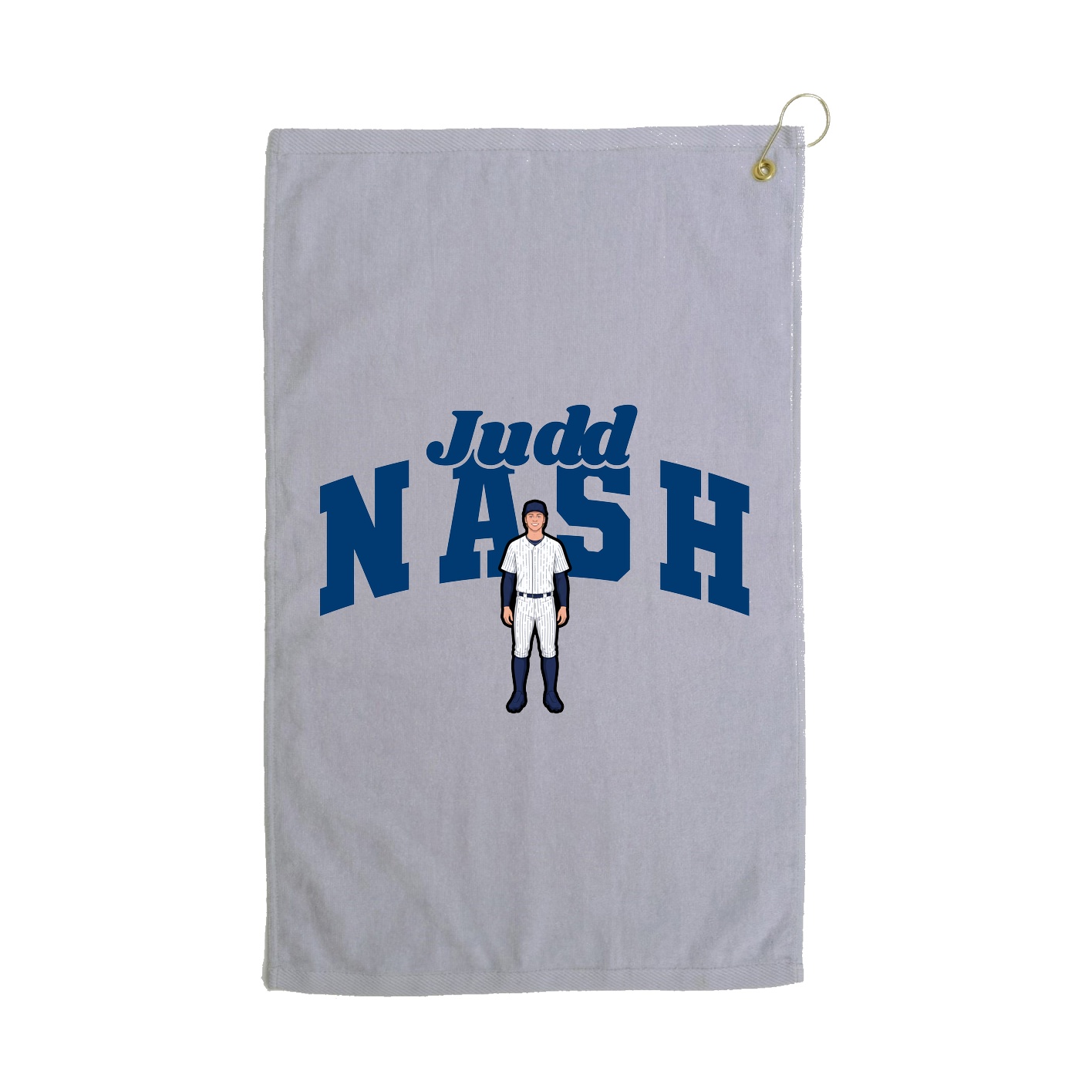 Golf Towel — Signature Arch in Grey