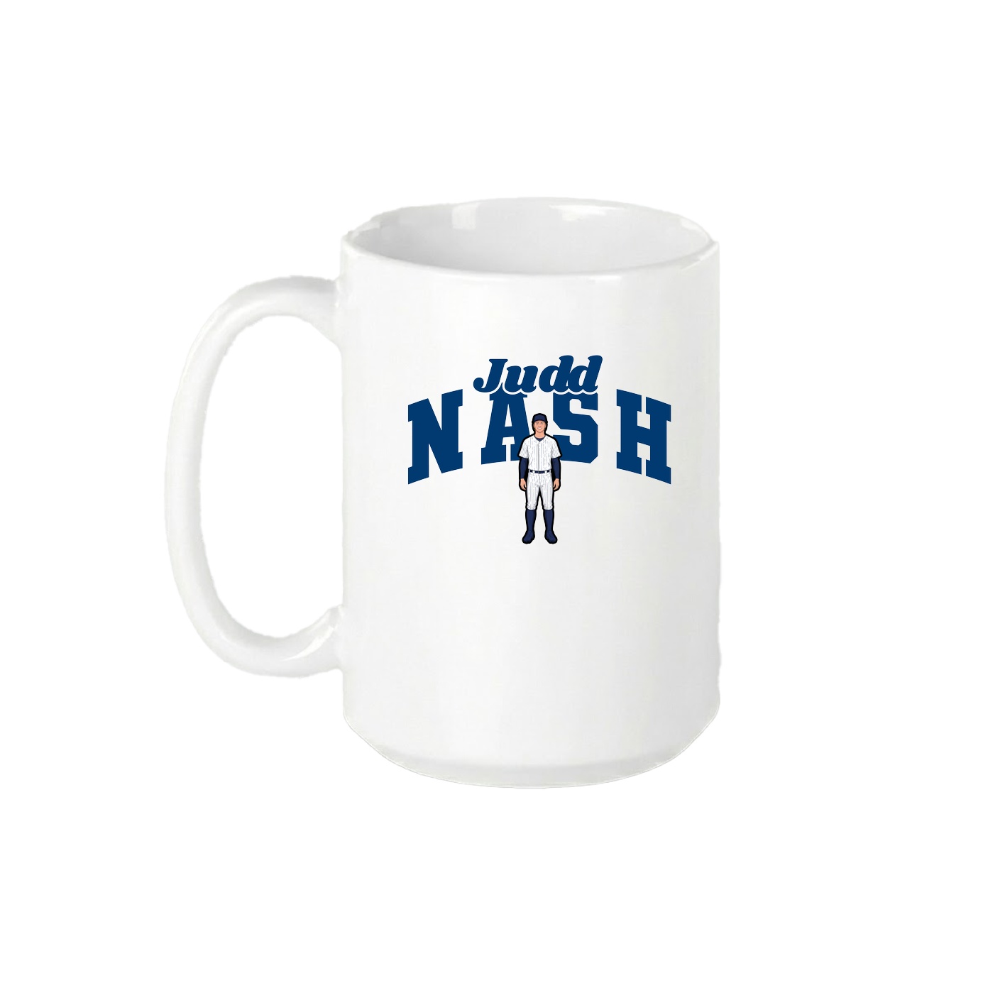 15oz Coffee Mug — Signature Arch in White
