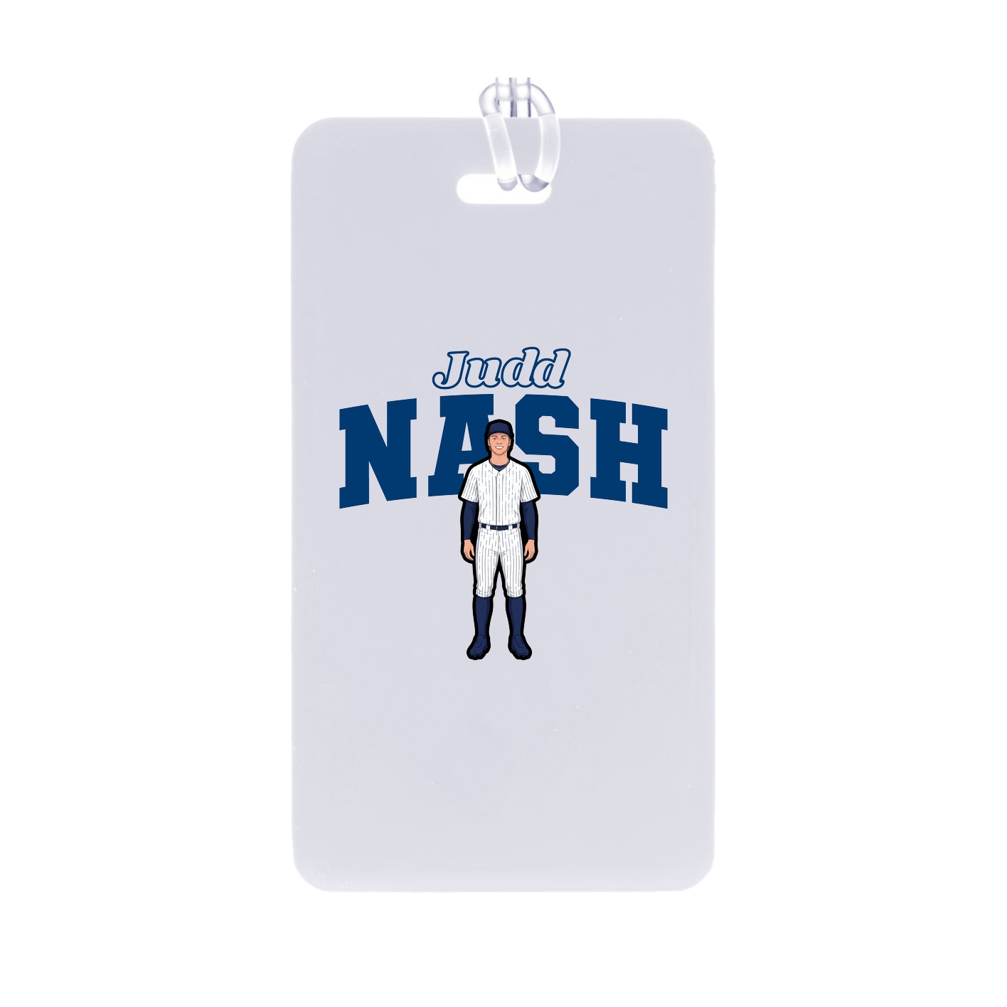 Bag Tag — Name Arch in Classic