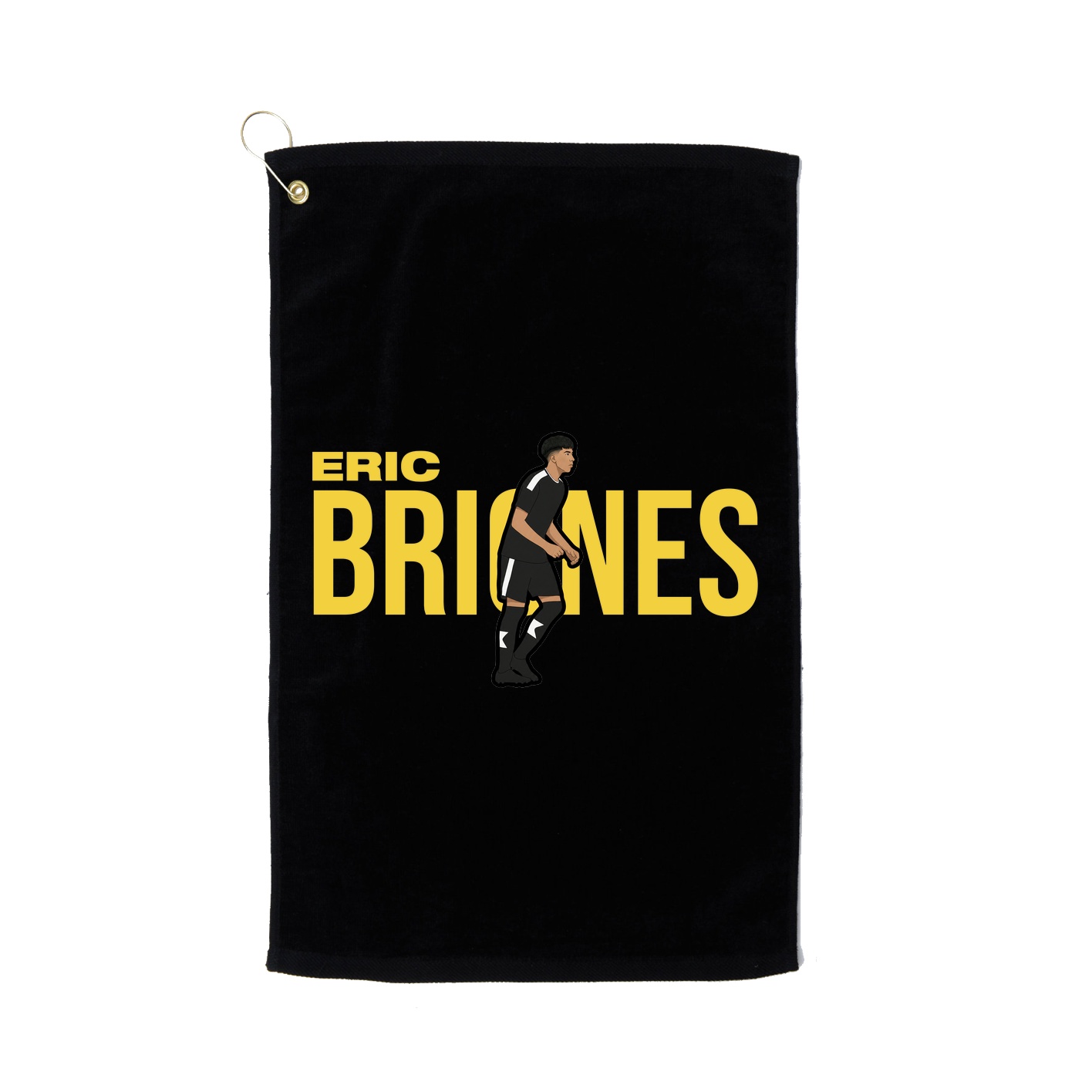 Golf Towel — Player Name in Black