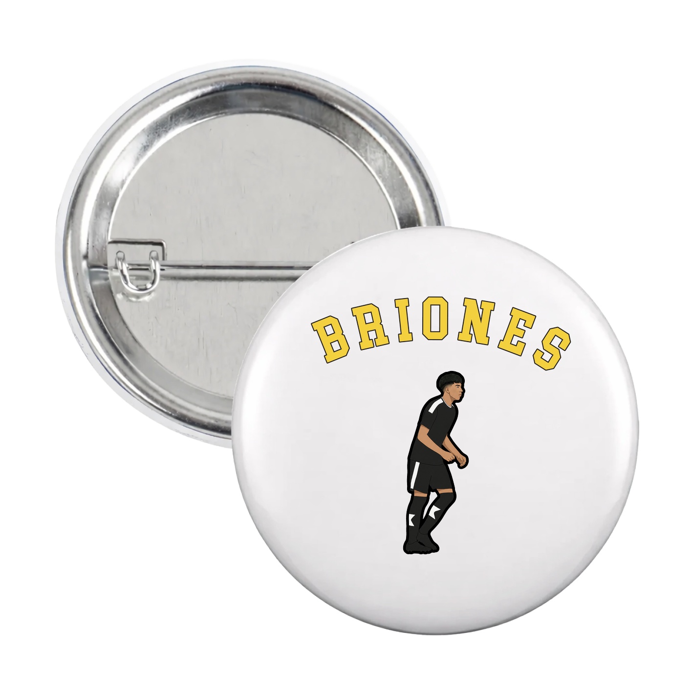 Game Day Button — Shirsey Arch in White
