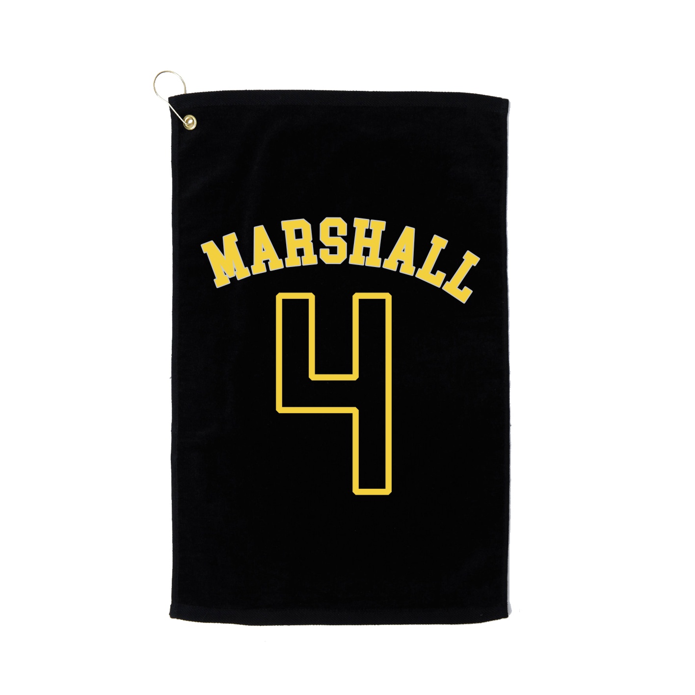 Golf Towel — Shirsey Arch in Black