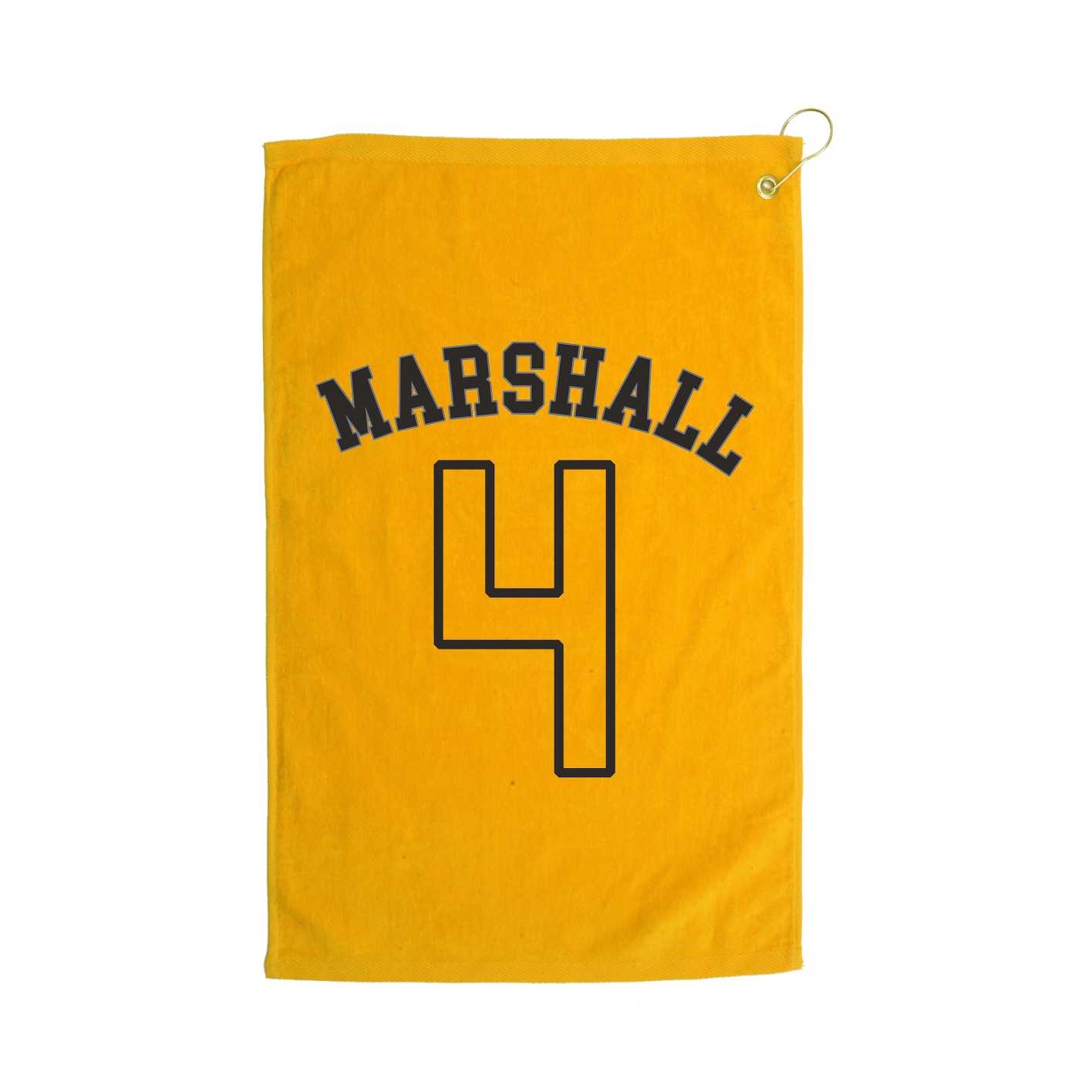 Golf Towel — Shirsey Arch in Gold