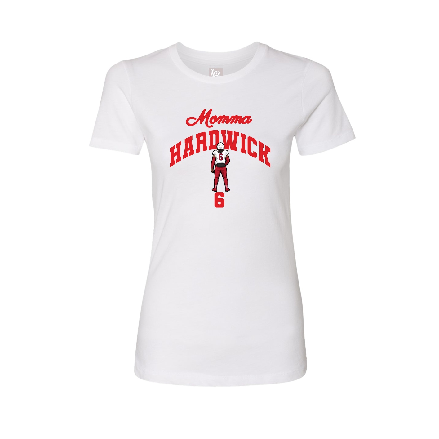 Womens Tee — Mothers Day Arch in White