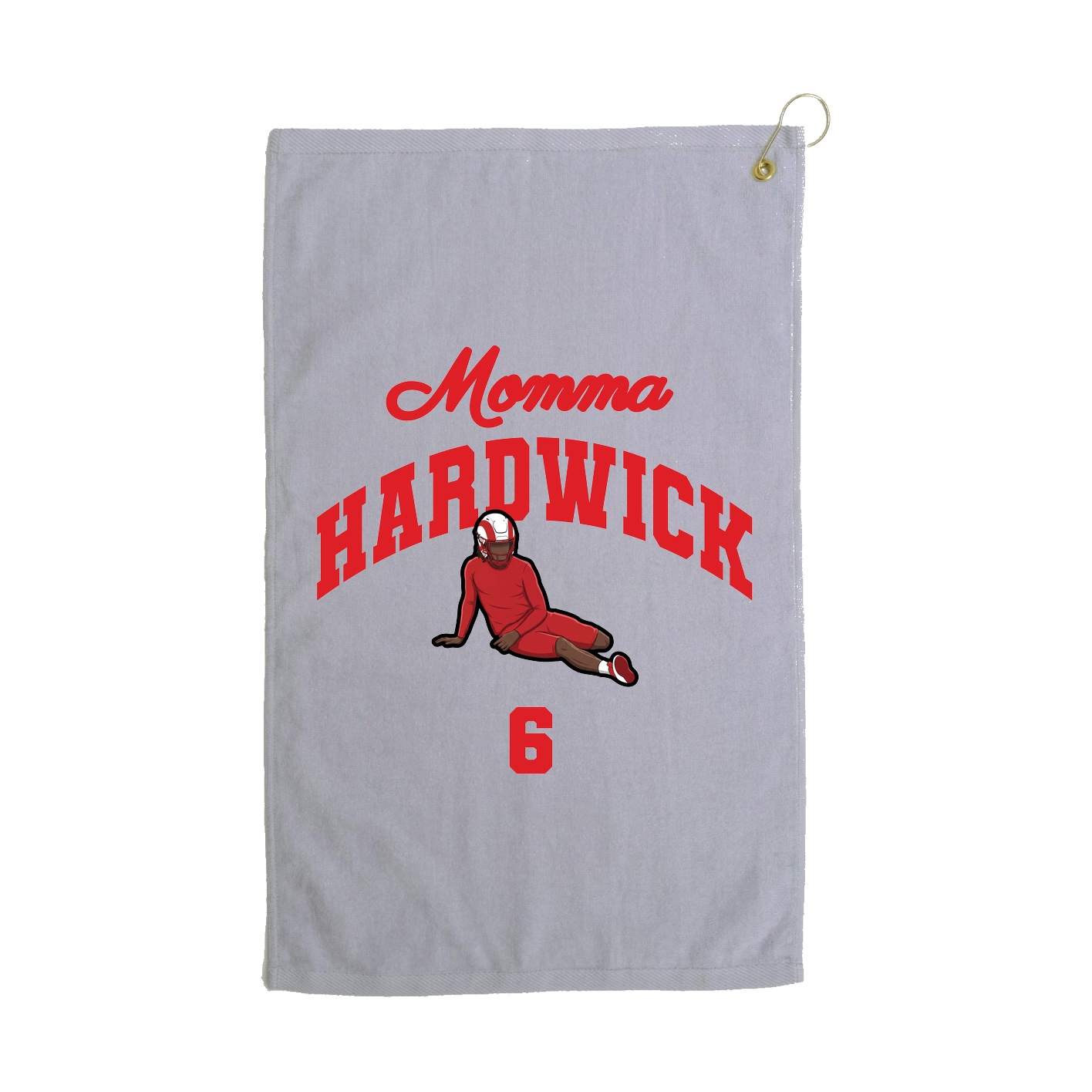 Golf Towel — Mothers Day Arch in Grey