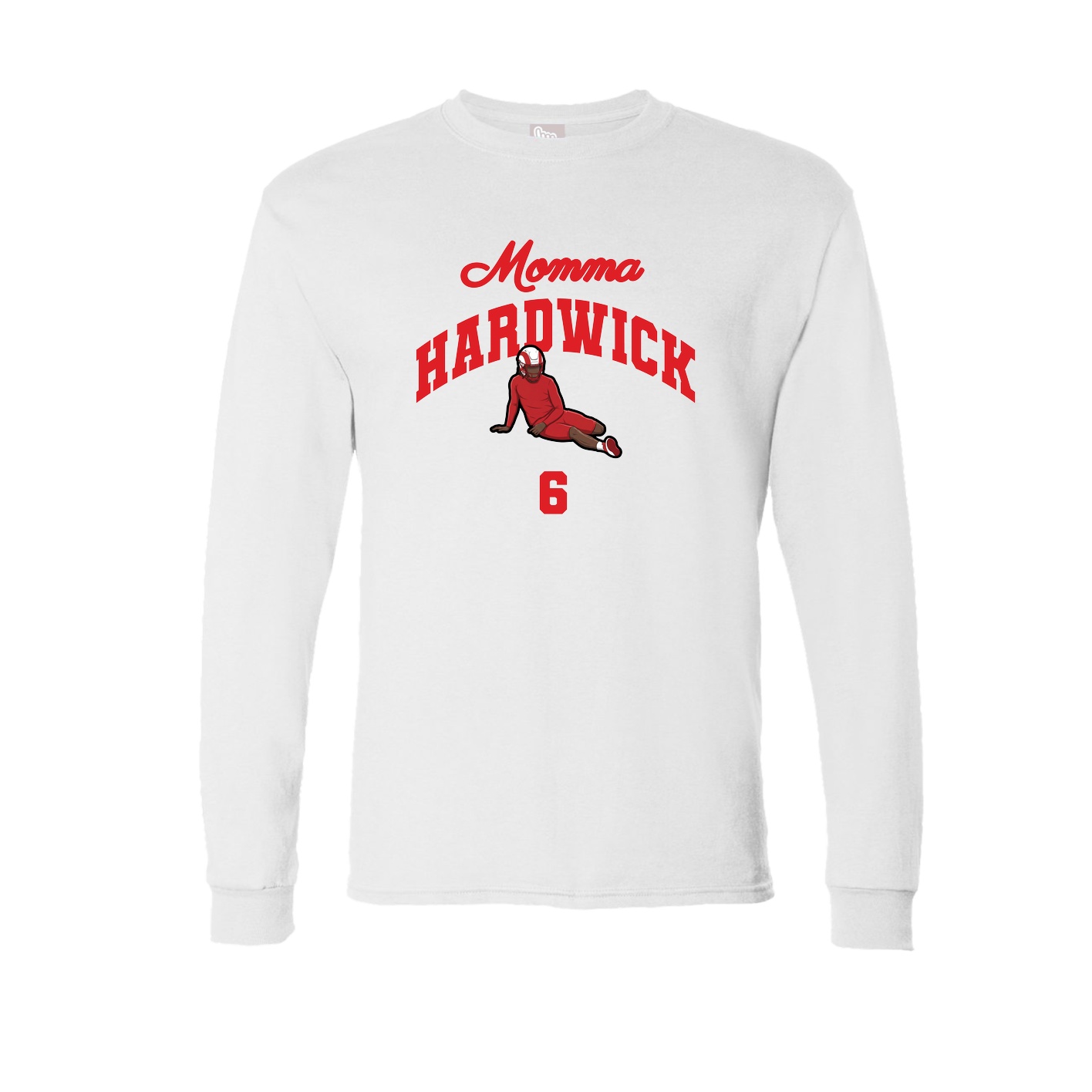 Long Sleeve Tee — Mothers Day Arch in White
