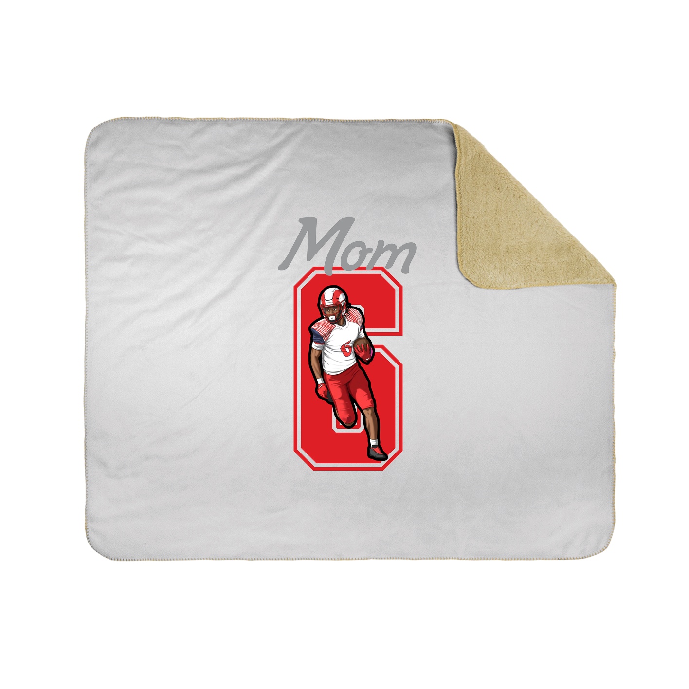 Throw Blanket — Mothers Day Shirsey in White