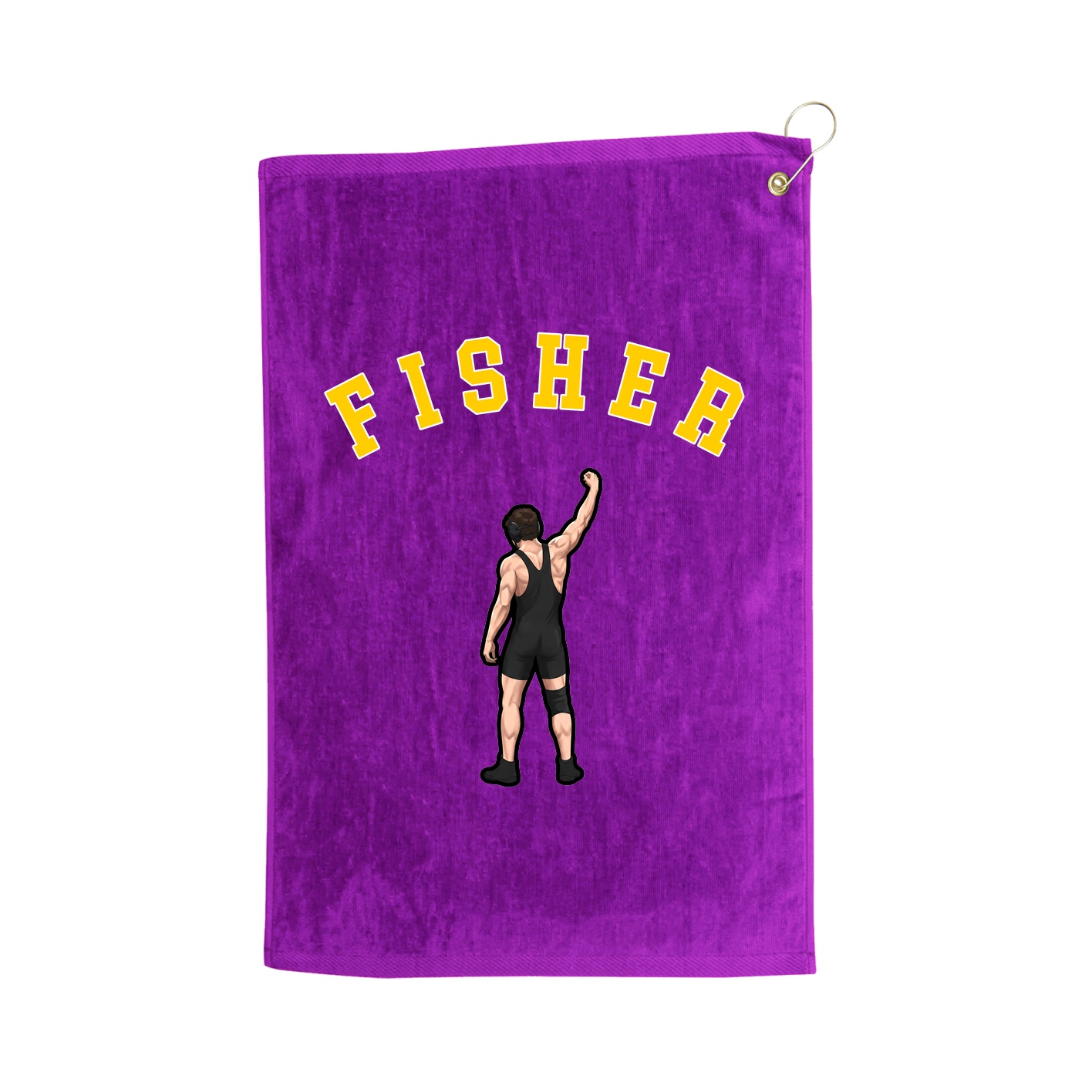 Golf Towel — Shirsey Arch in Purple