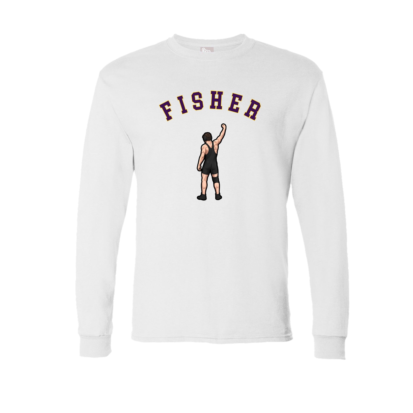 Long Sleeve Tee — Shirsey Arch in White