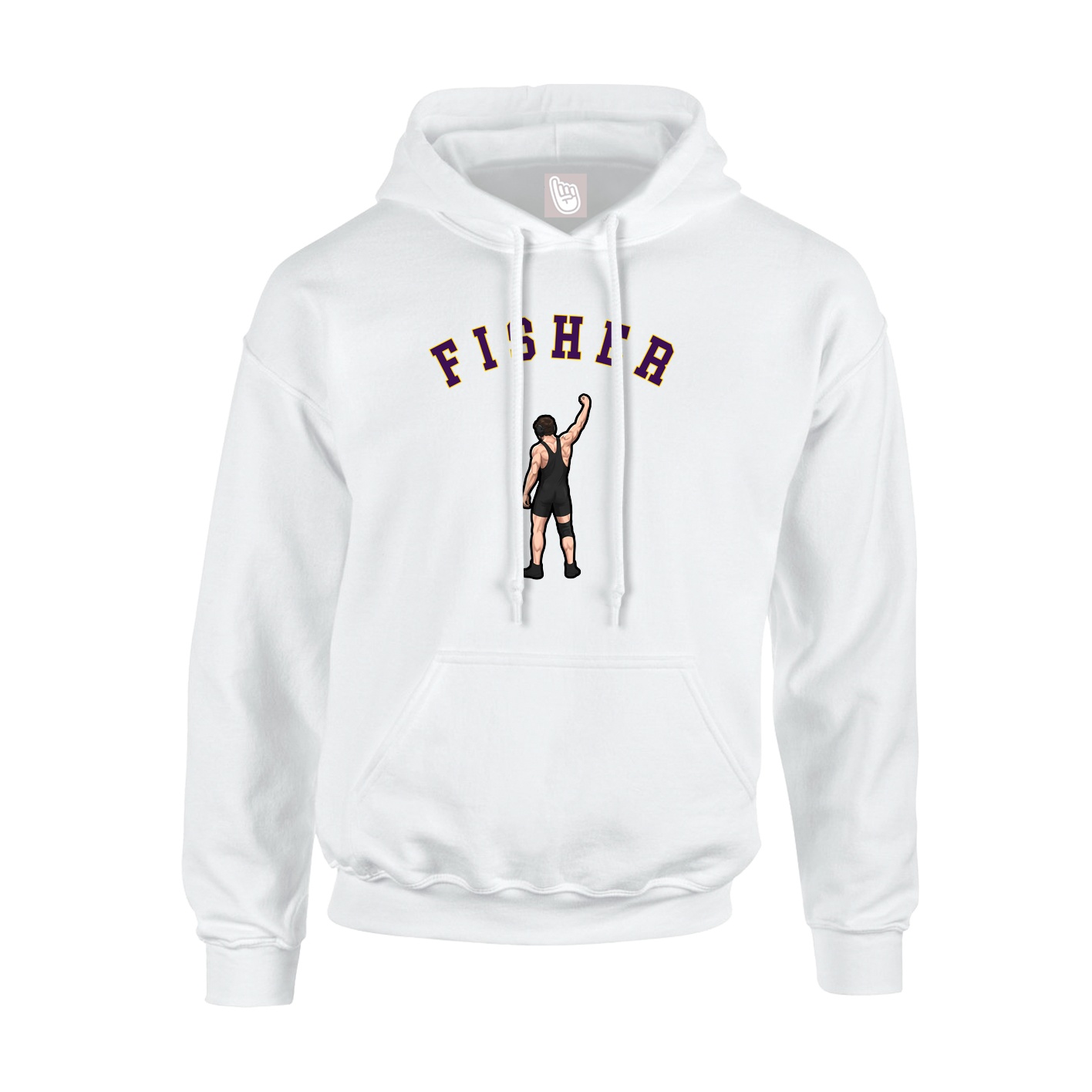Hoodie — Shirsey Arch in White