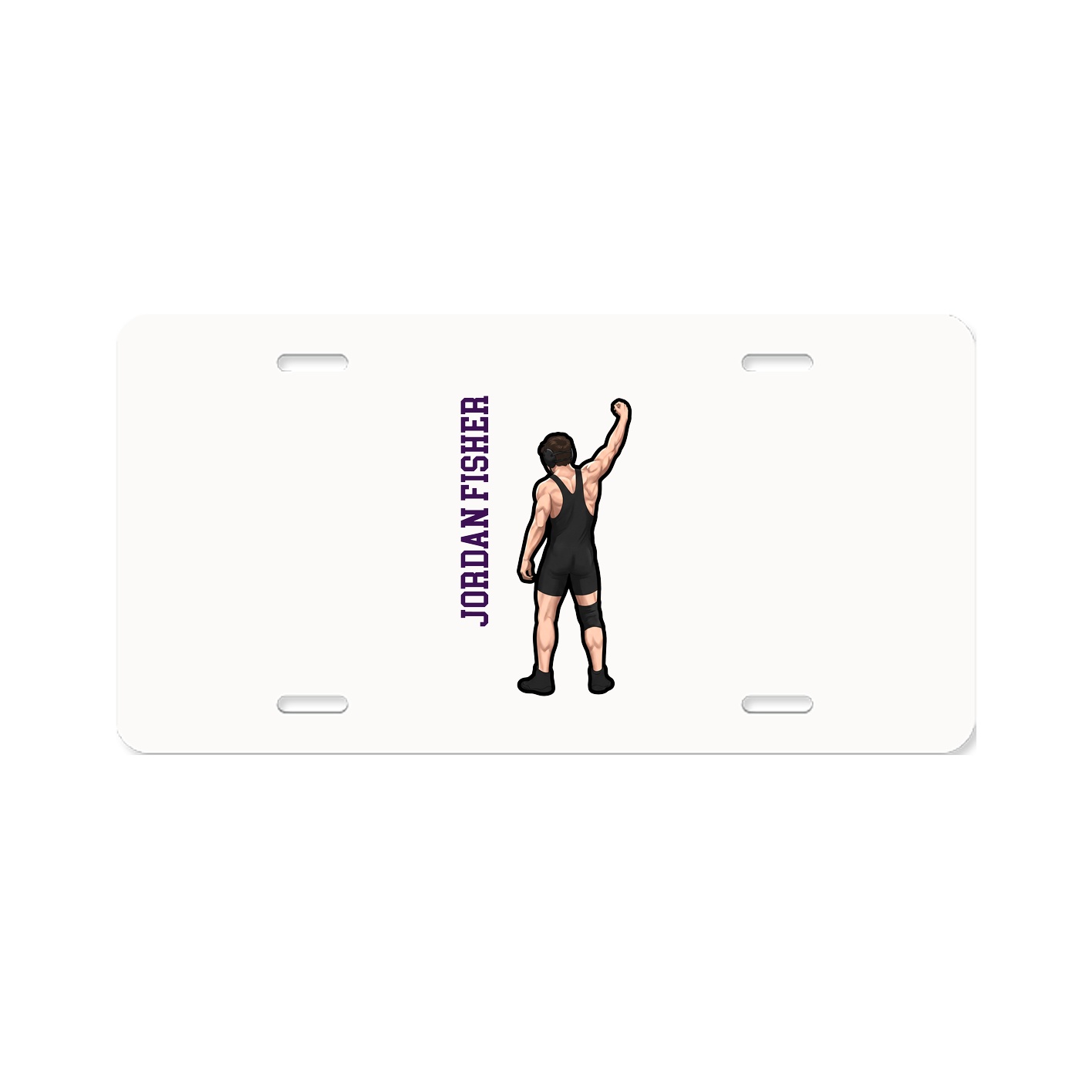 Aluminum License Plate