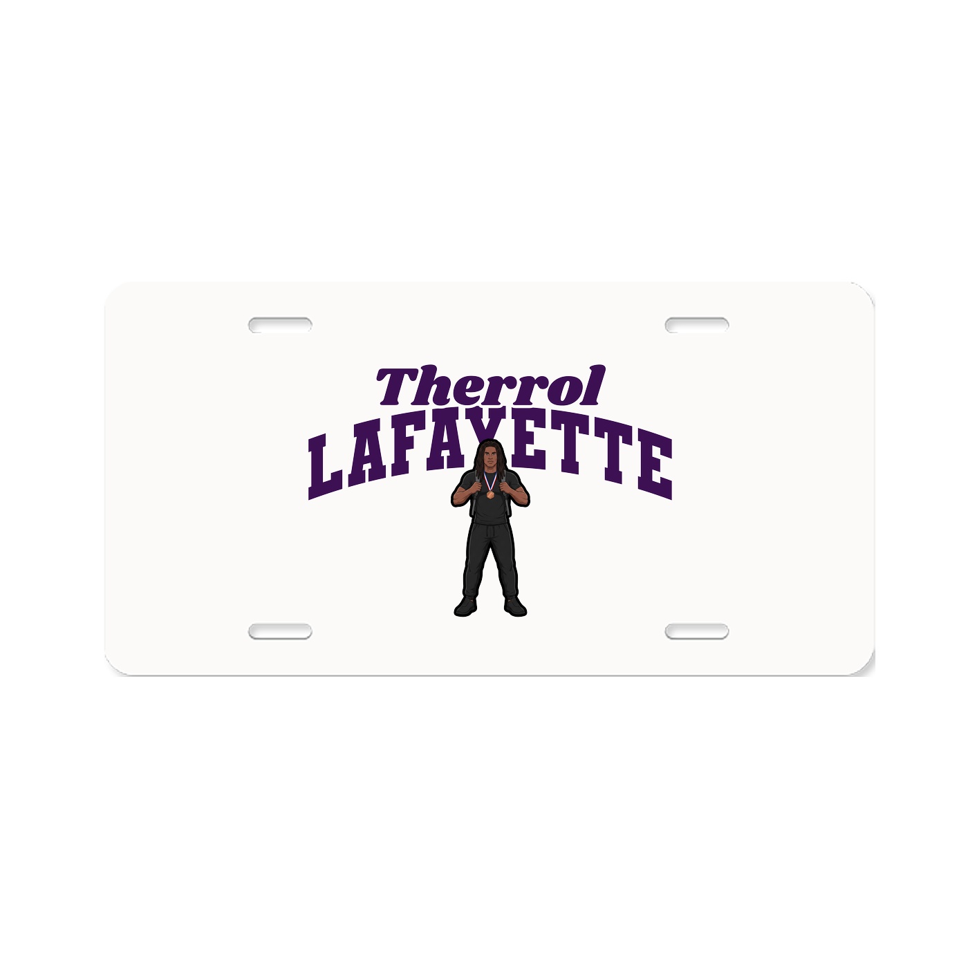 License Plate — Signature Arch in Classic
