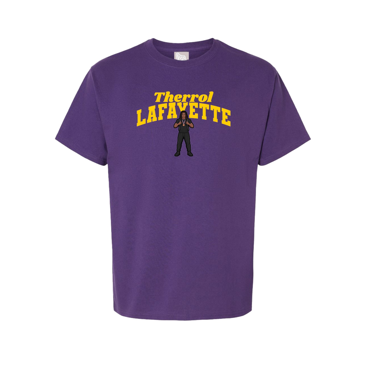 Tee — Signature Arch in Purple