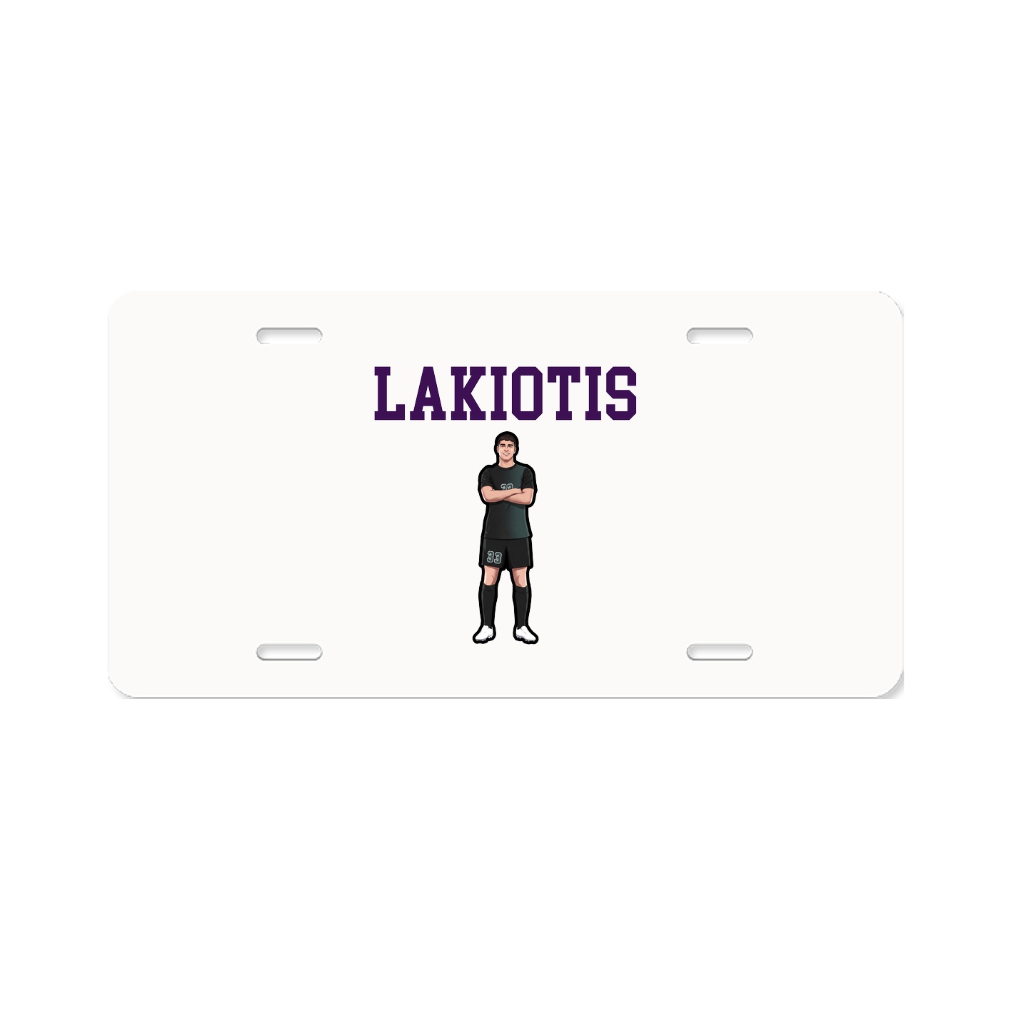 License Plate — Shirsey in Classic
