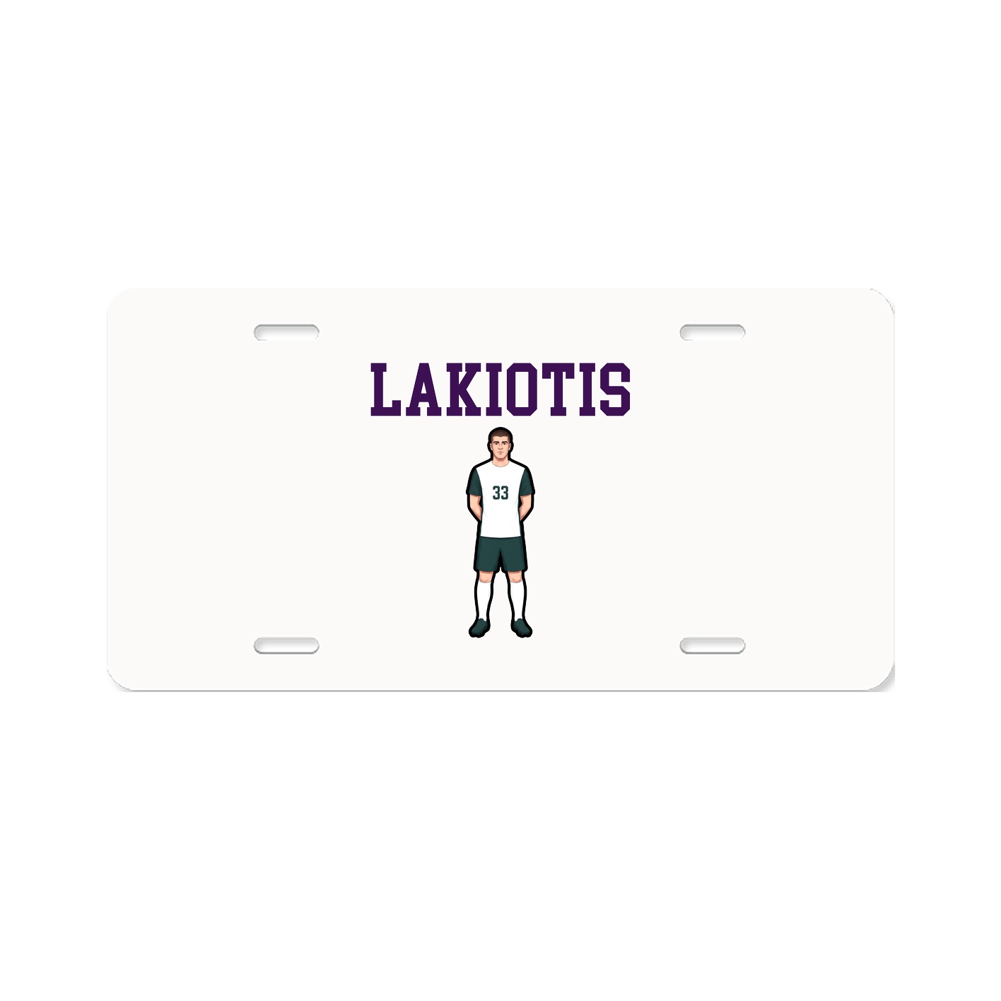 License Plate — Shirsey in Classic