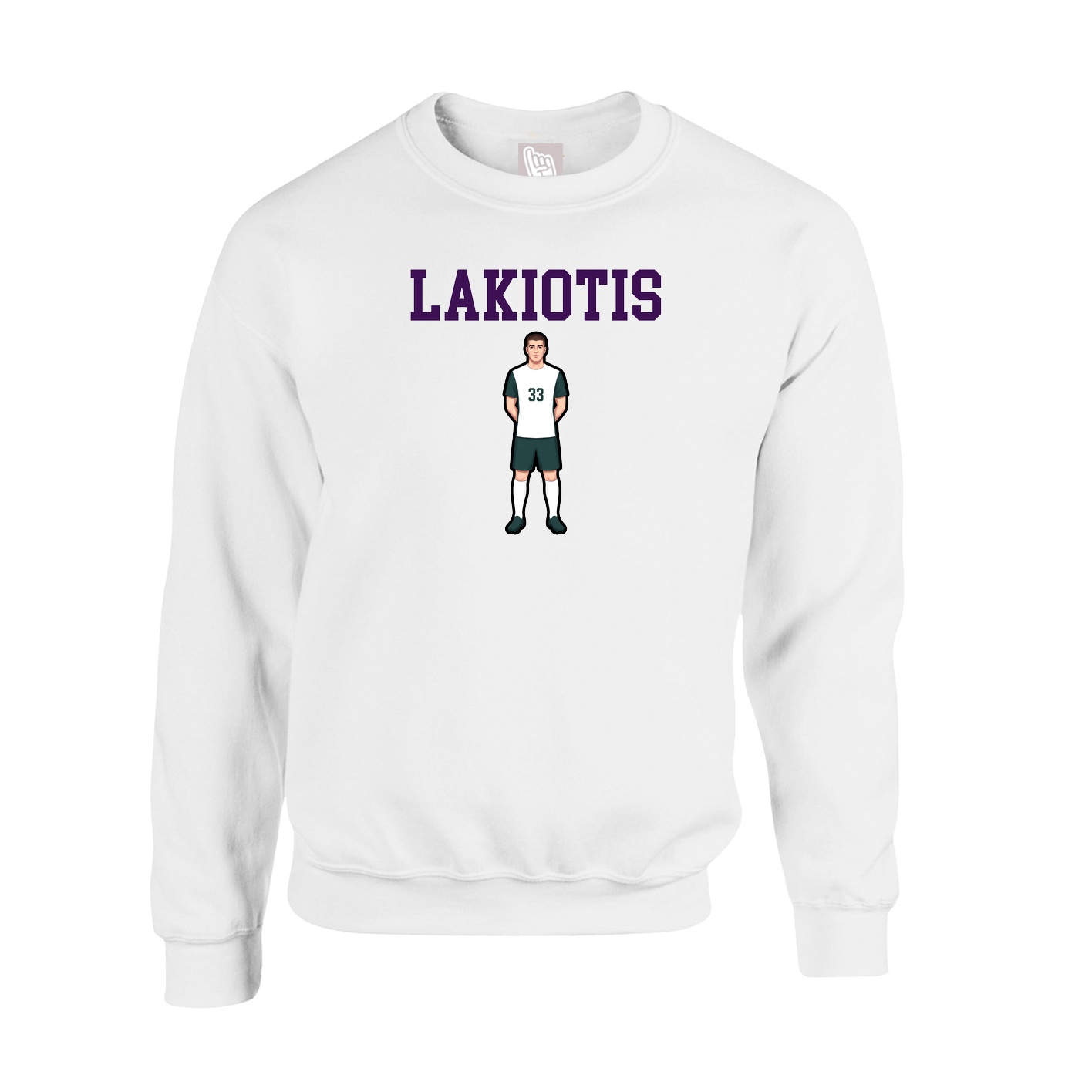 Fleece Crew — Shirsey in White