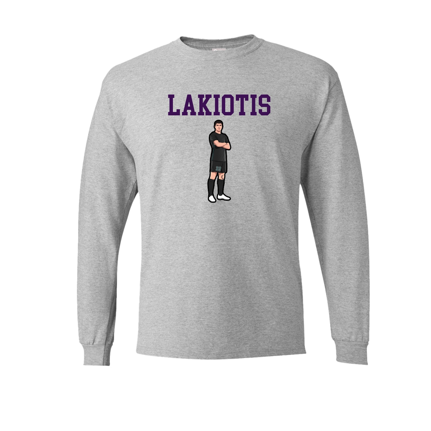 Long Sleeve Tee — Shirsey in Grey