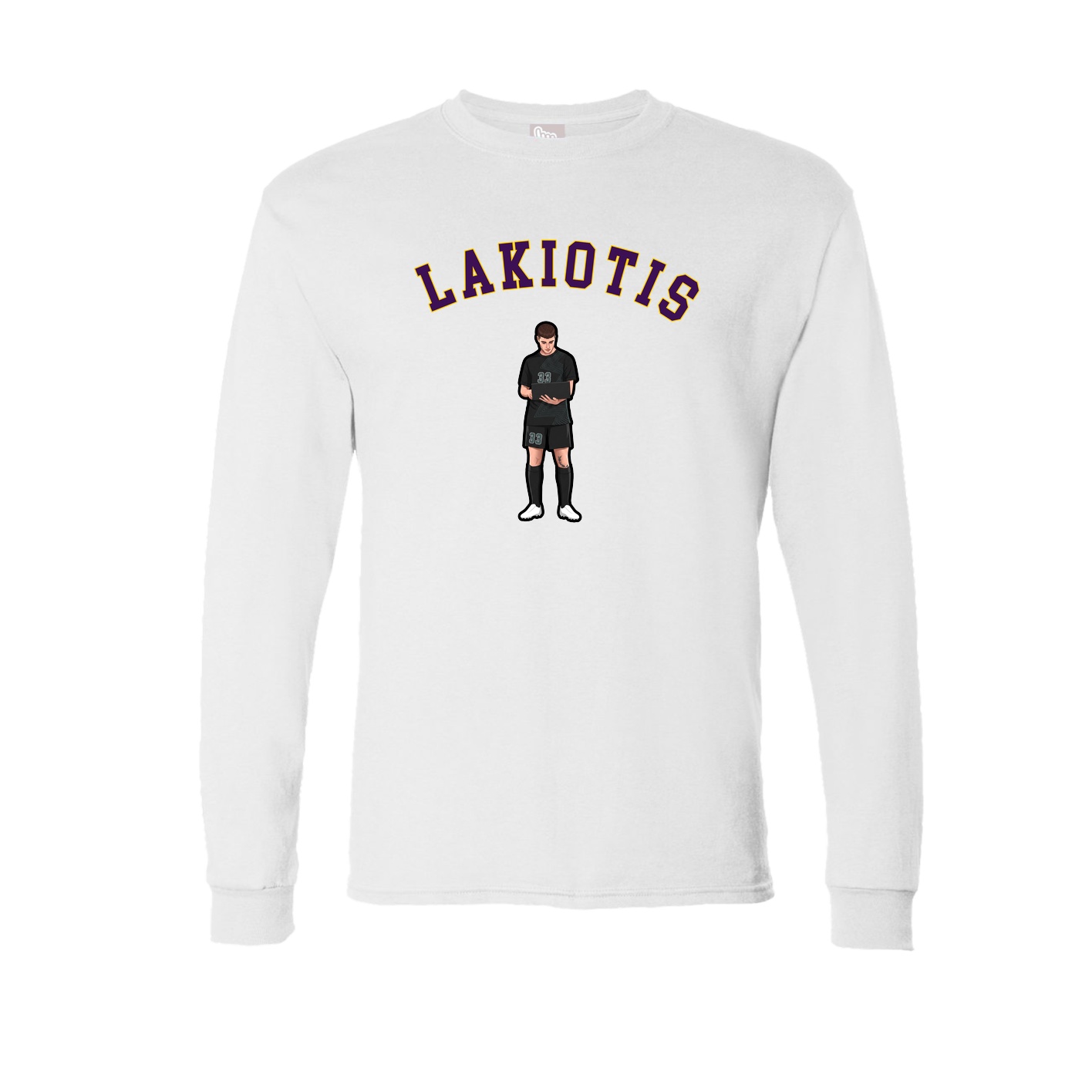 Long Sleeve Tee — Shirsey Arch in White